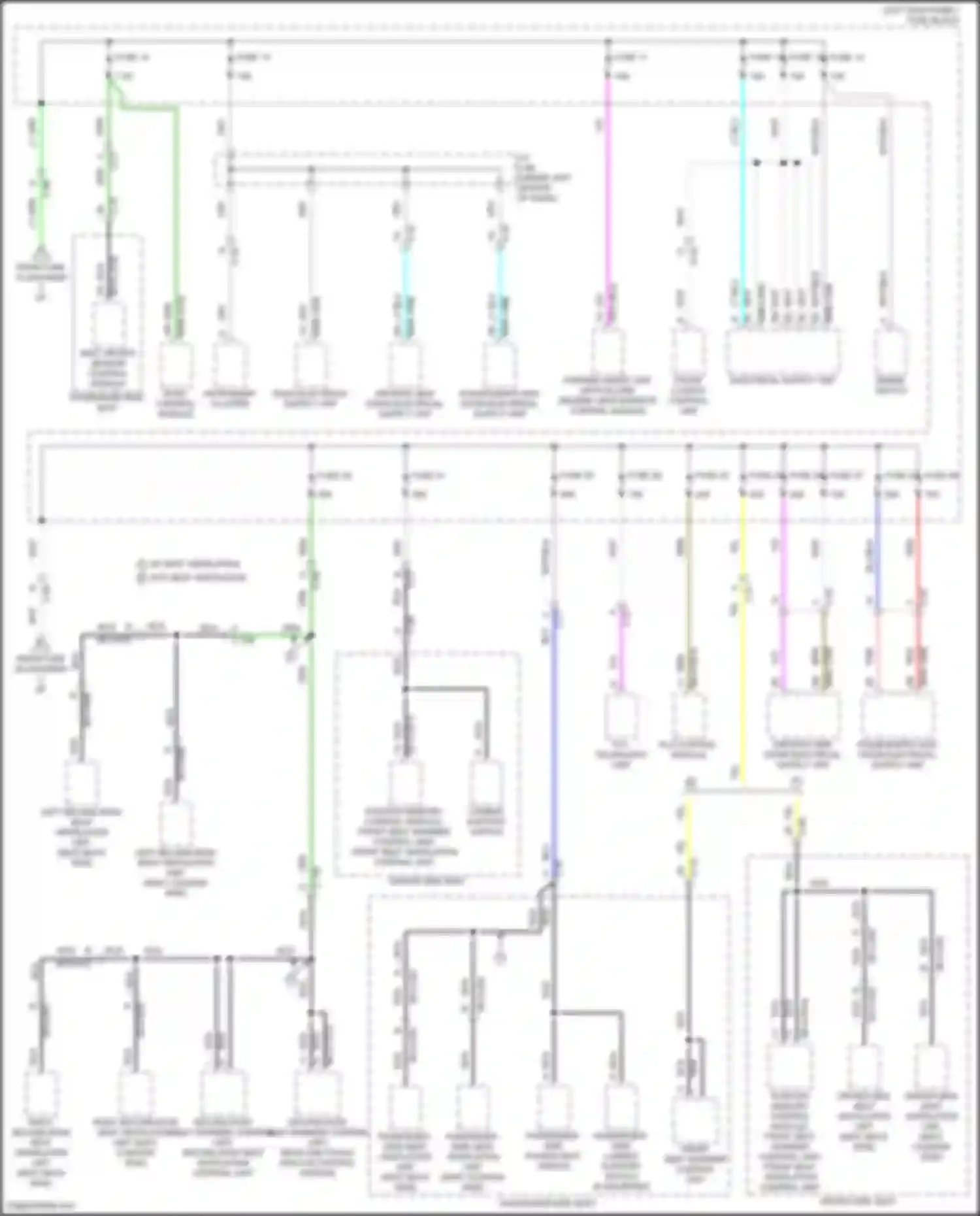 CX-90 Mazda I (2023-2024): Power distribution circuit, plug-in hybrid (3 of 7)