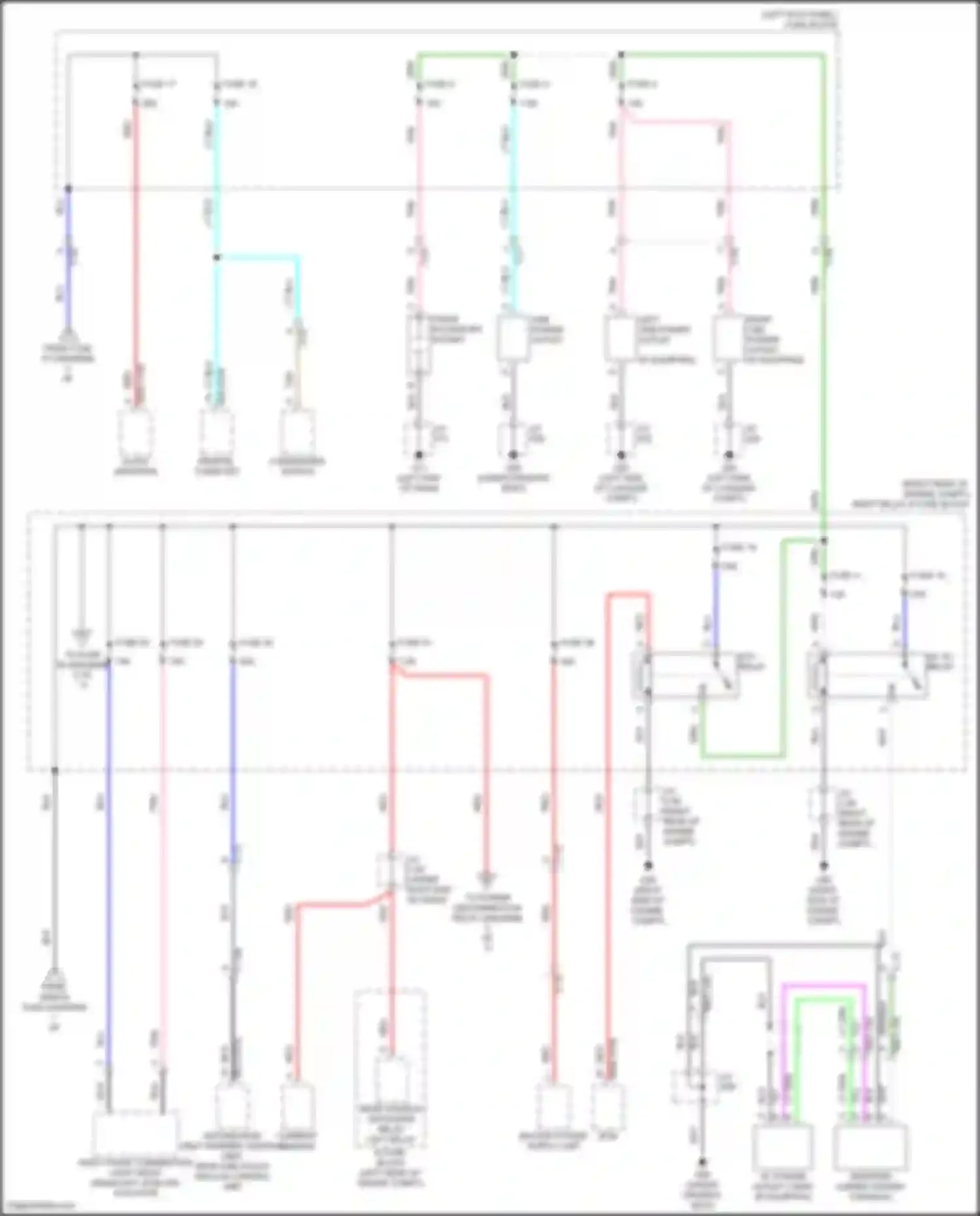 CX-90 Mazda I (2023-2024): Power distribution circuit, plug-in hybrid (4 of 7)