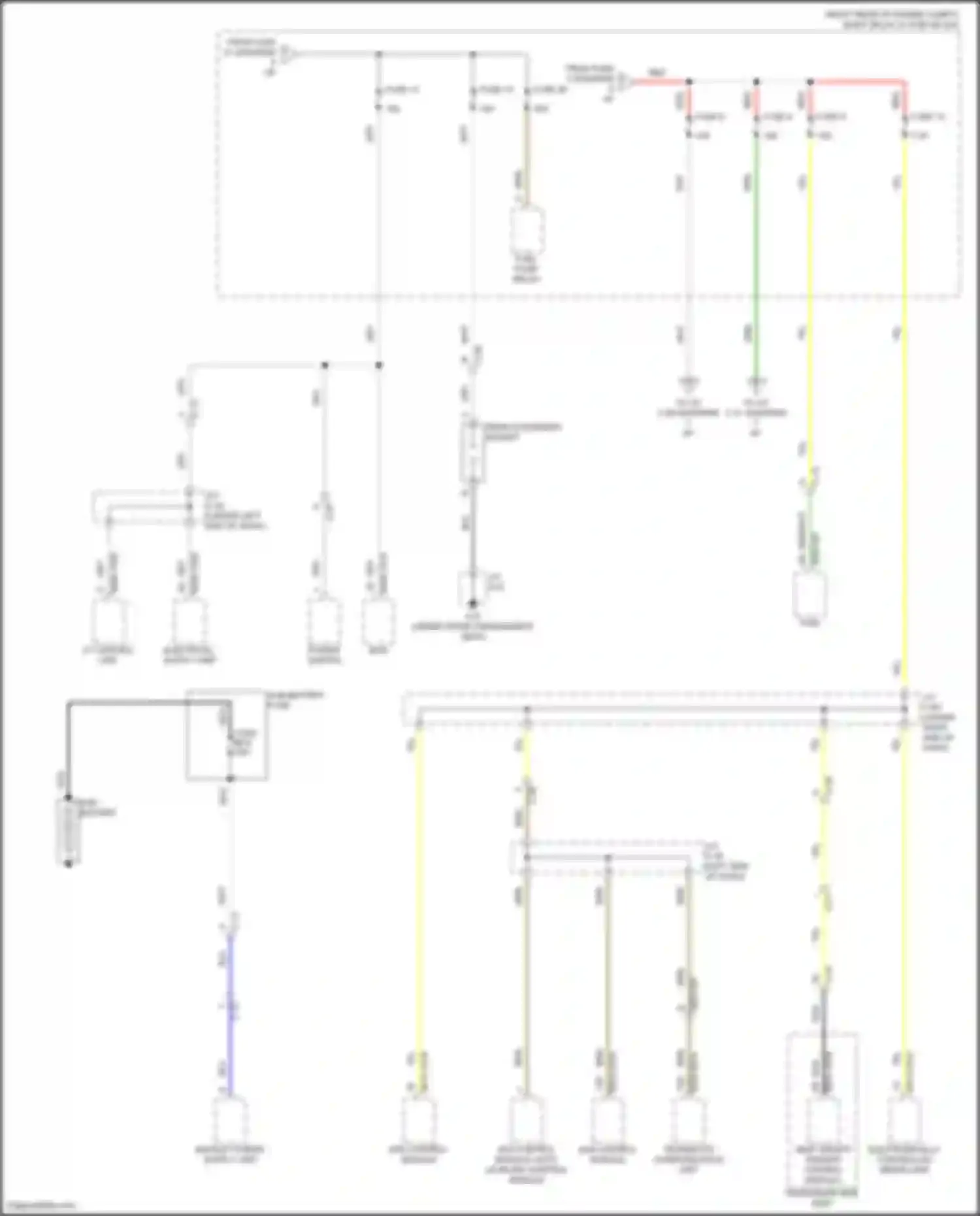 CX-90 Mazda I (2023-2024): Power distribution circuit, plug-in hybrid (6 of 7)