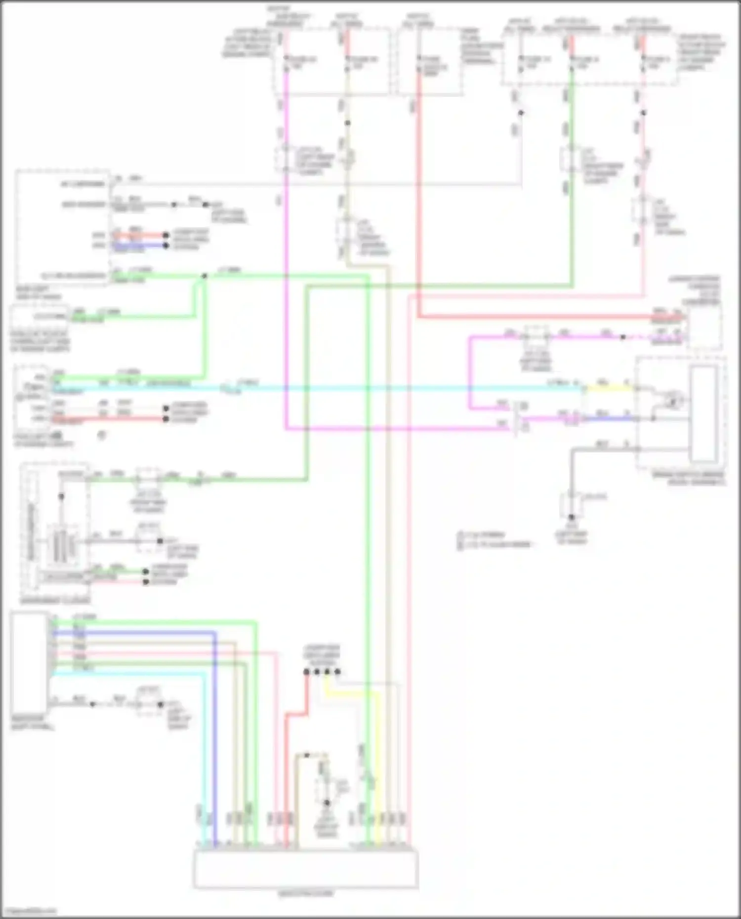 CX-90 Mazda I (2023-2024): Shift interlock circuit