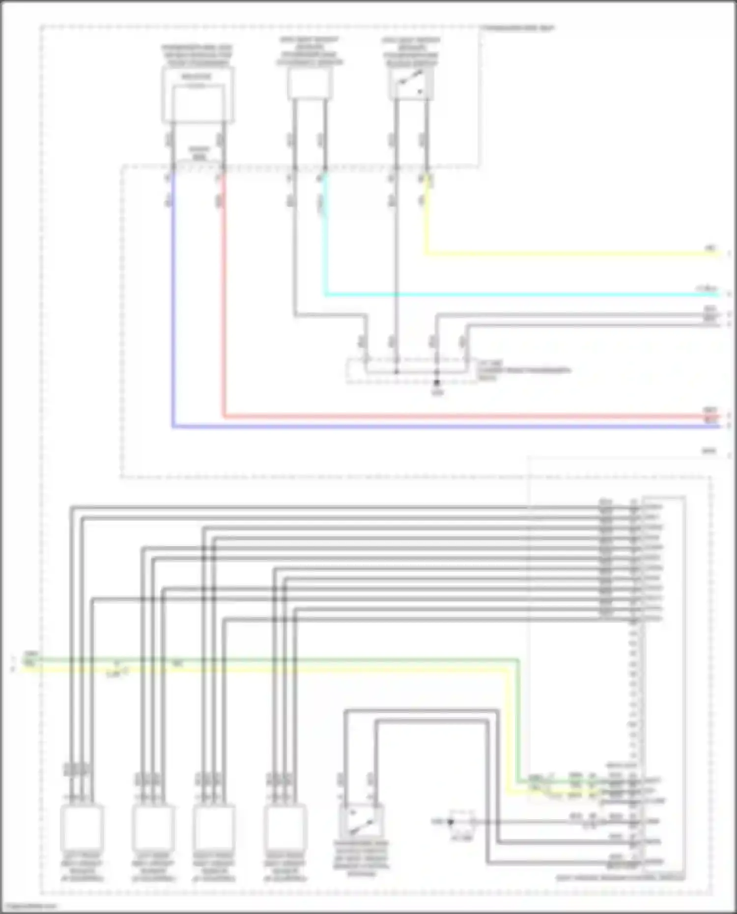 CX-90 Mazda I (2023-2024): Supplemental restraints circuit (4 of 6)