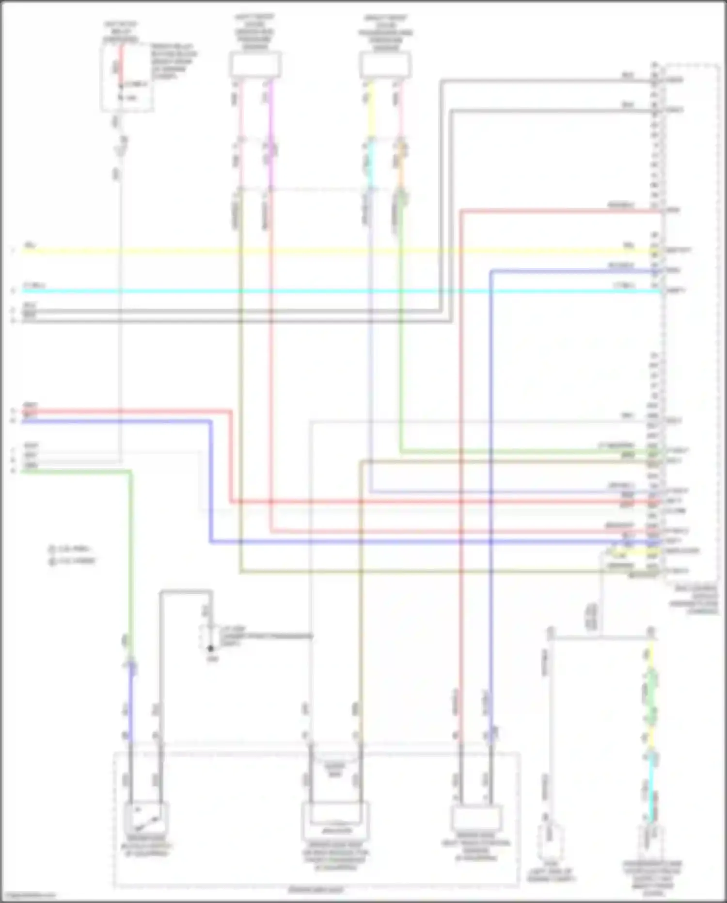 CX-90 Mazda I (2023-2024): Supplemental restraints circuit (6 of 6)