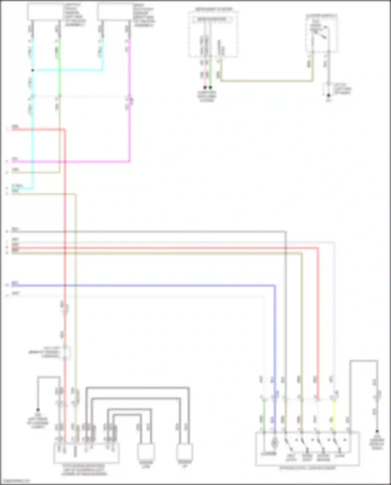CX-90 Mazda I (2023-2024): Power tailgate circuit (2 of 2)