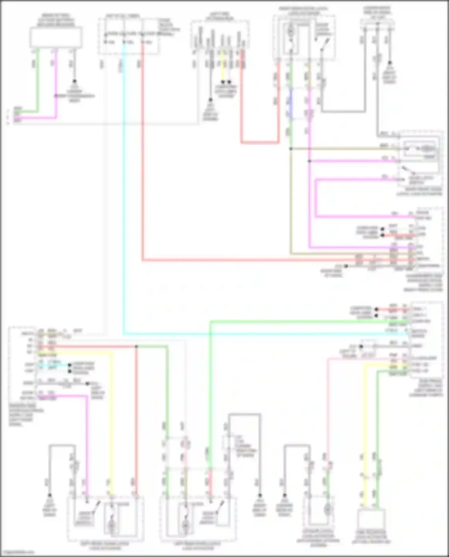 CX-90 Mazda I (2023-2024): Chime circuit (2 of 2)