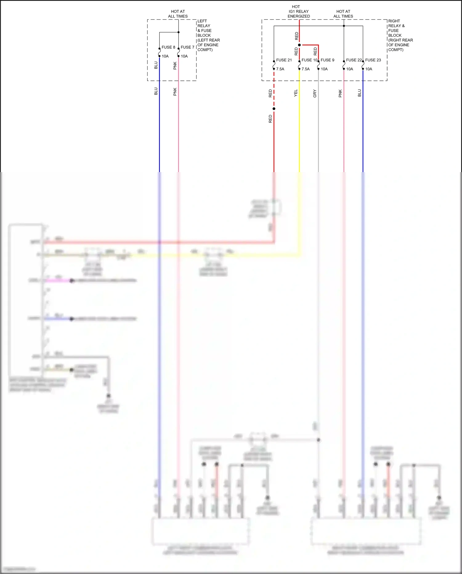 Mazda CX-90 I (2023-2024) afs control module/ auto leveling control module wiring diagram  (2 of 5)