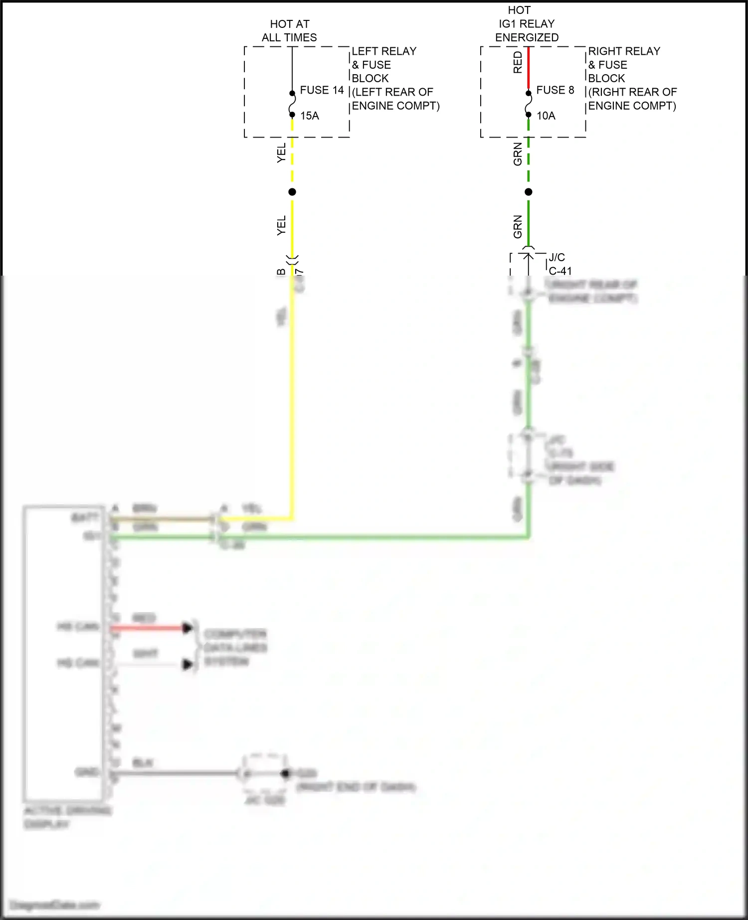 Mazda CX-90 I (2023-2024) computer data lines system wiring diagram  (70 of 111)
