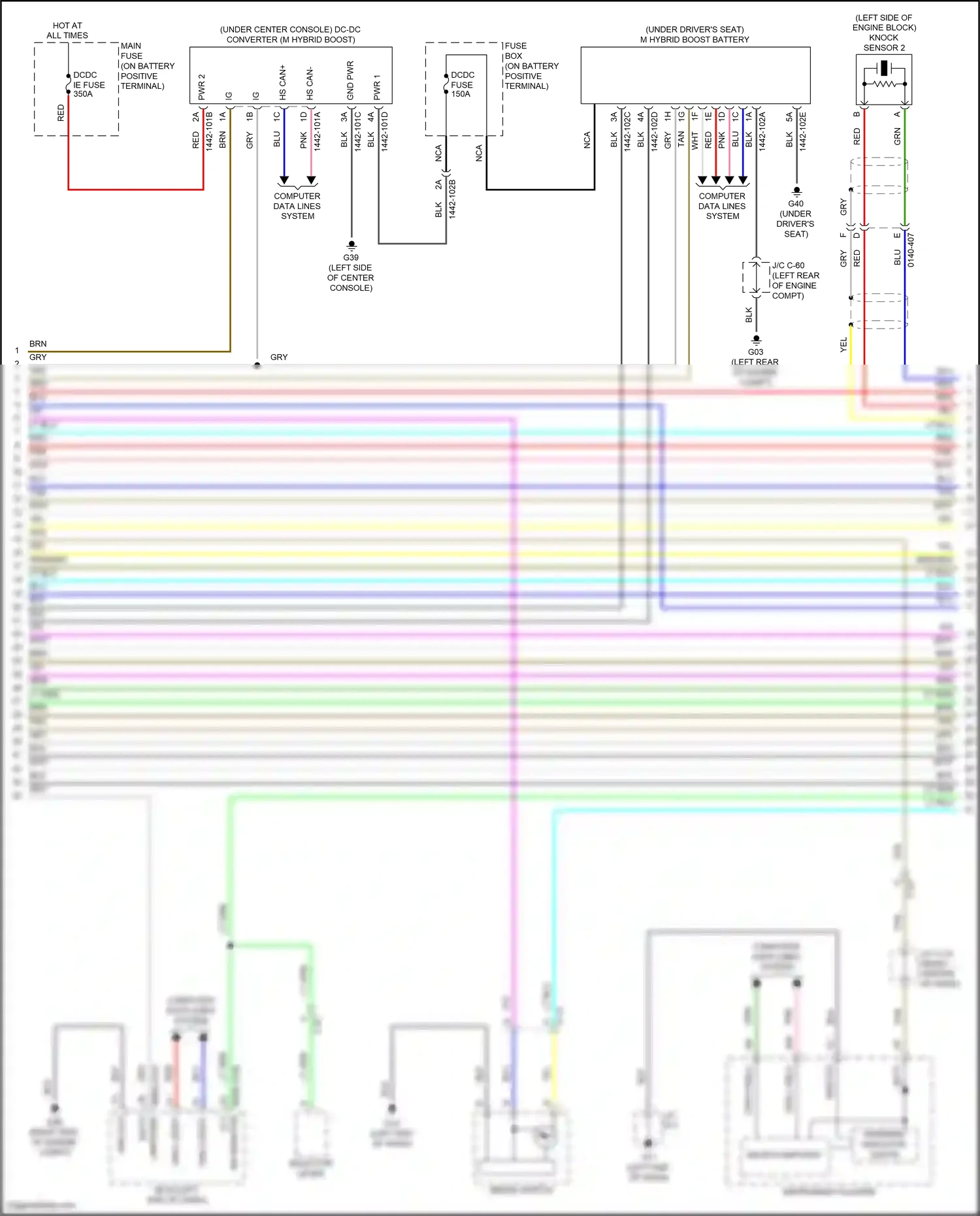 Mazda CX-90 I (2023-2024) computer data lines system wiring diagram  (111 of 111)