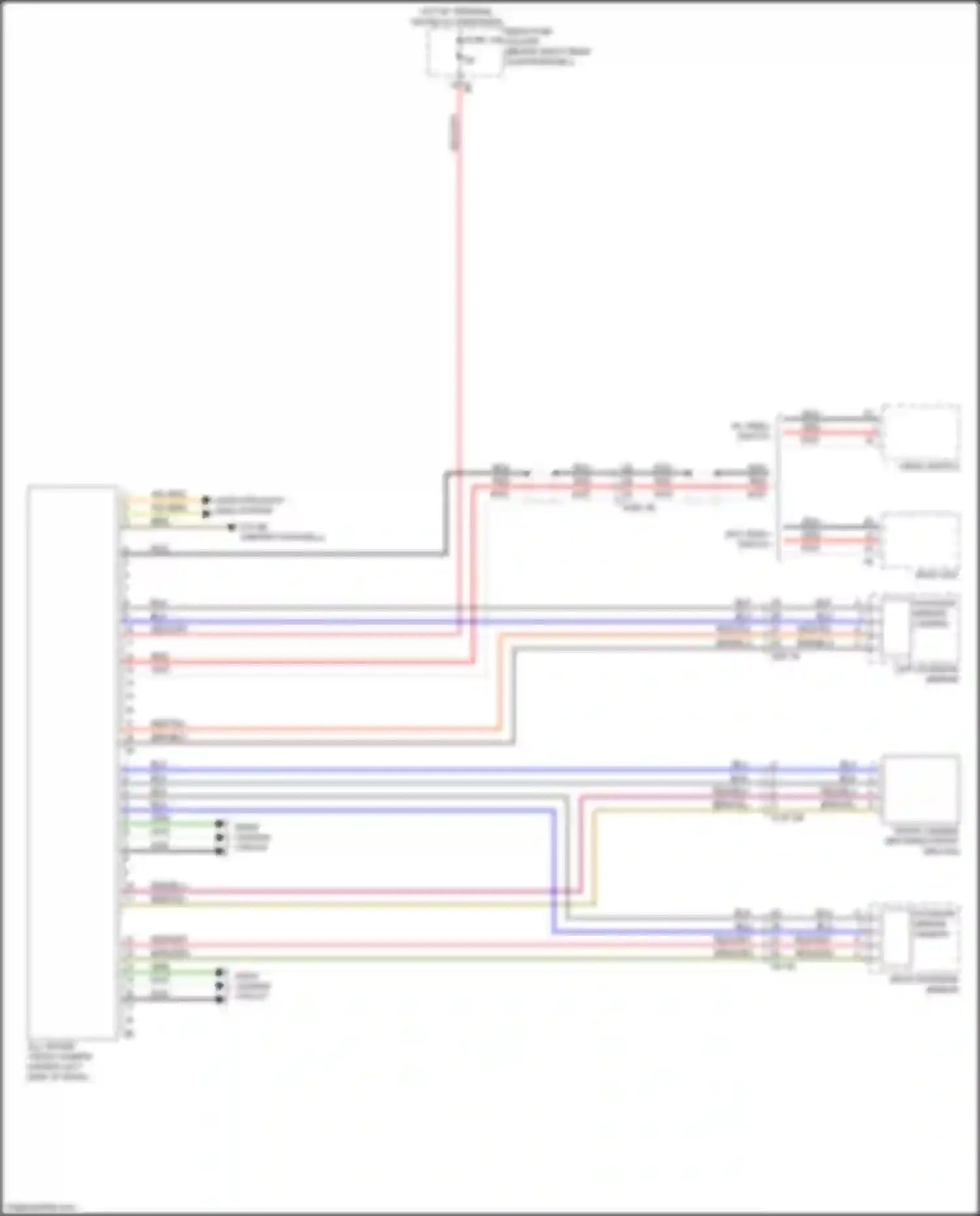 Flair Wagon Mazda III (2017-2023): All around vision camera circuit