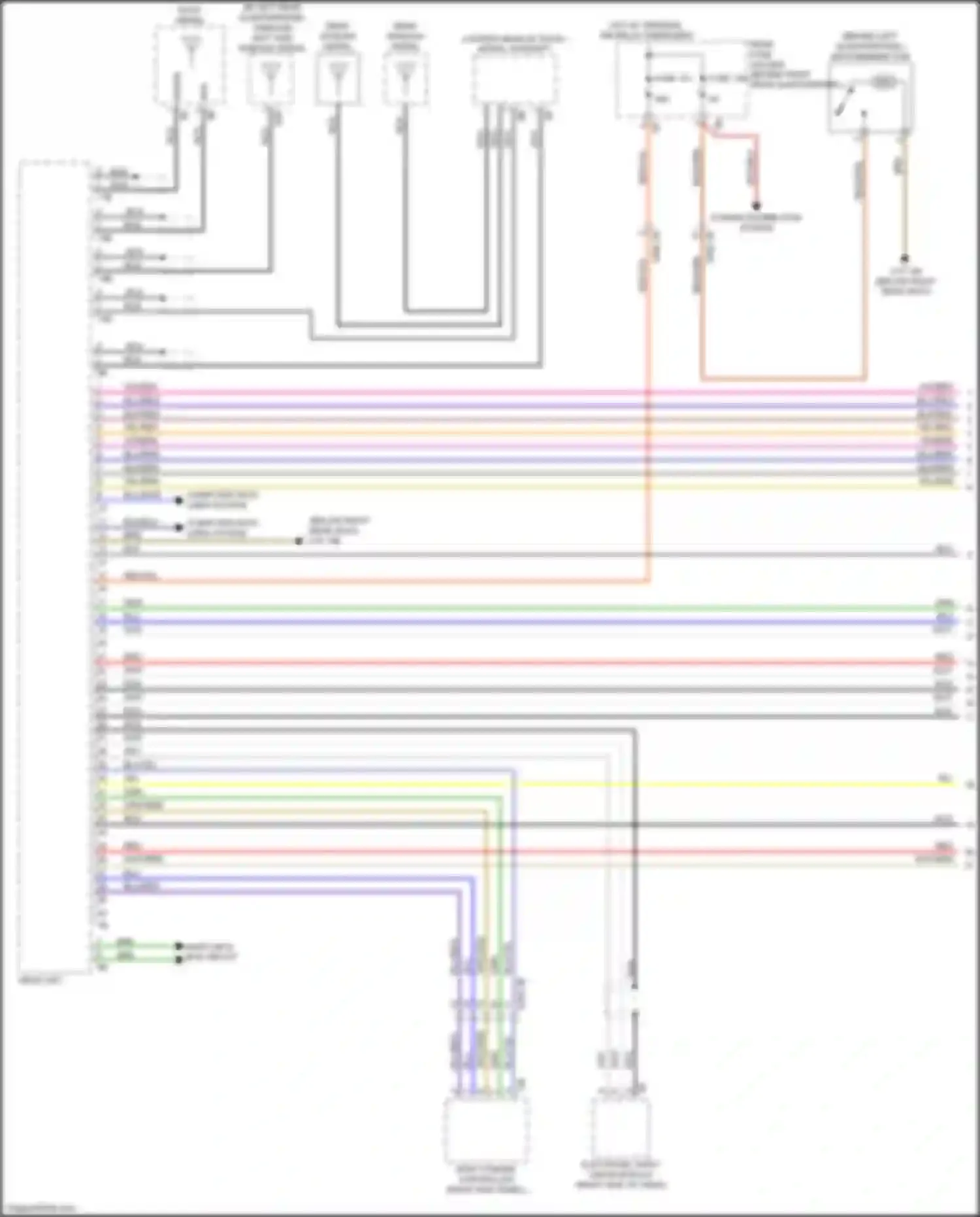 Flair Wagon Mazda III (2017-2023): Navigation circuit, w/o hifi radio w/ active sound design (1 of 4)