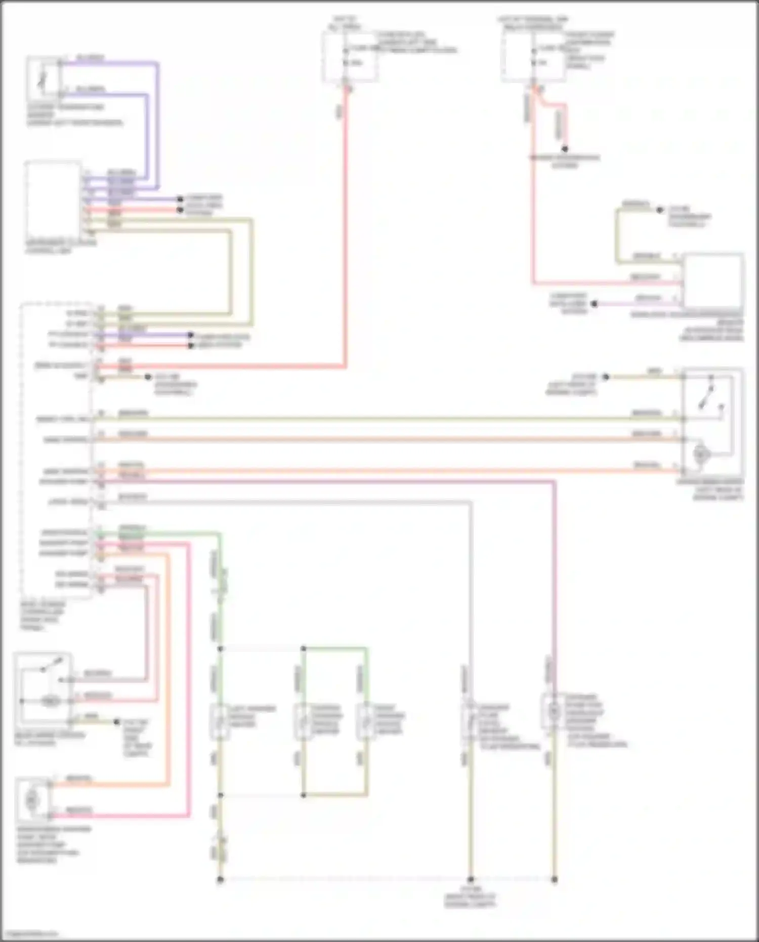 Flair Wagon Mazda III (2017-2023): Wiper/washer circuit