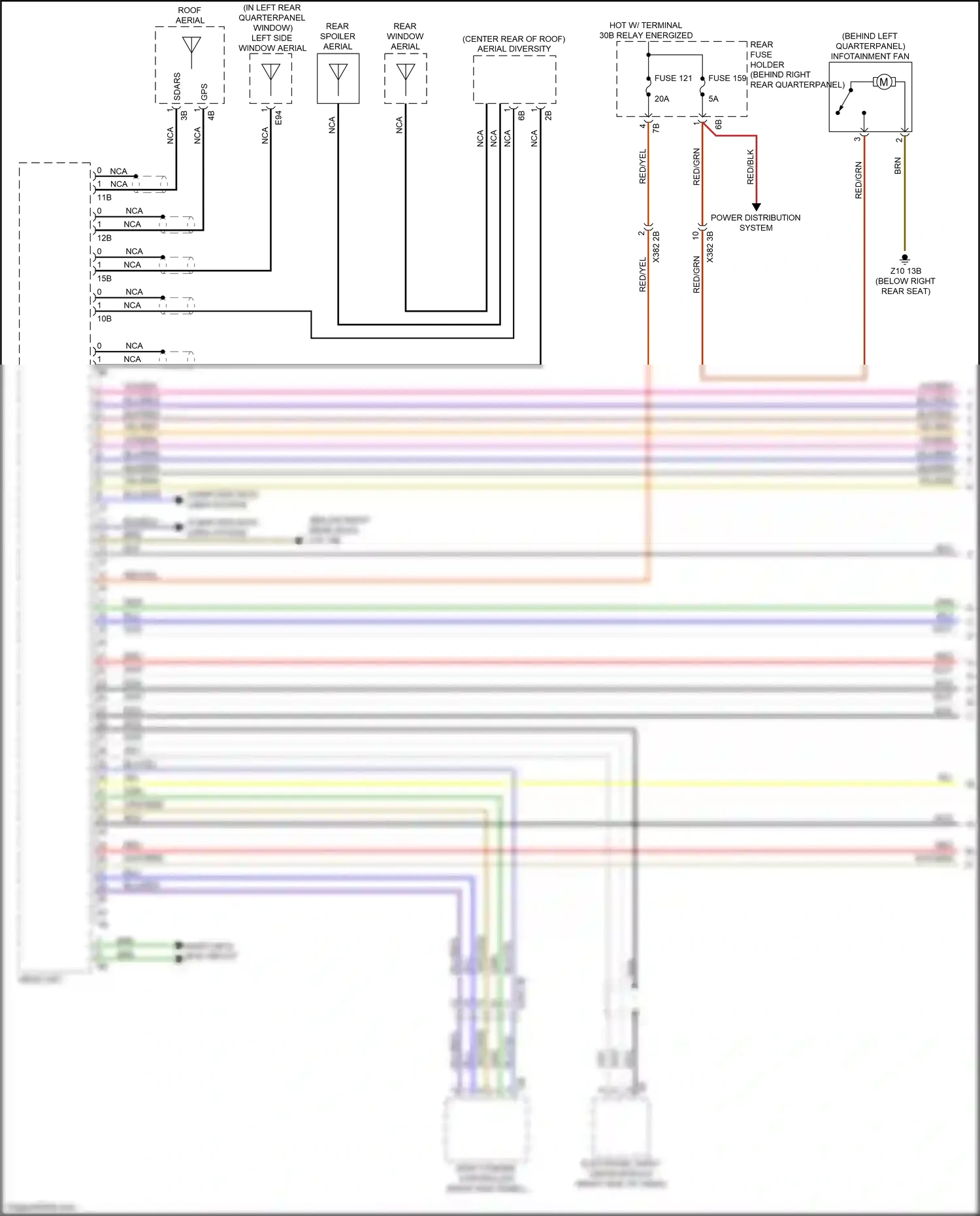 Mazda Flair Wagon III (2017-2023) computer data lines system wiring diagram  (18 of 28)