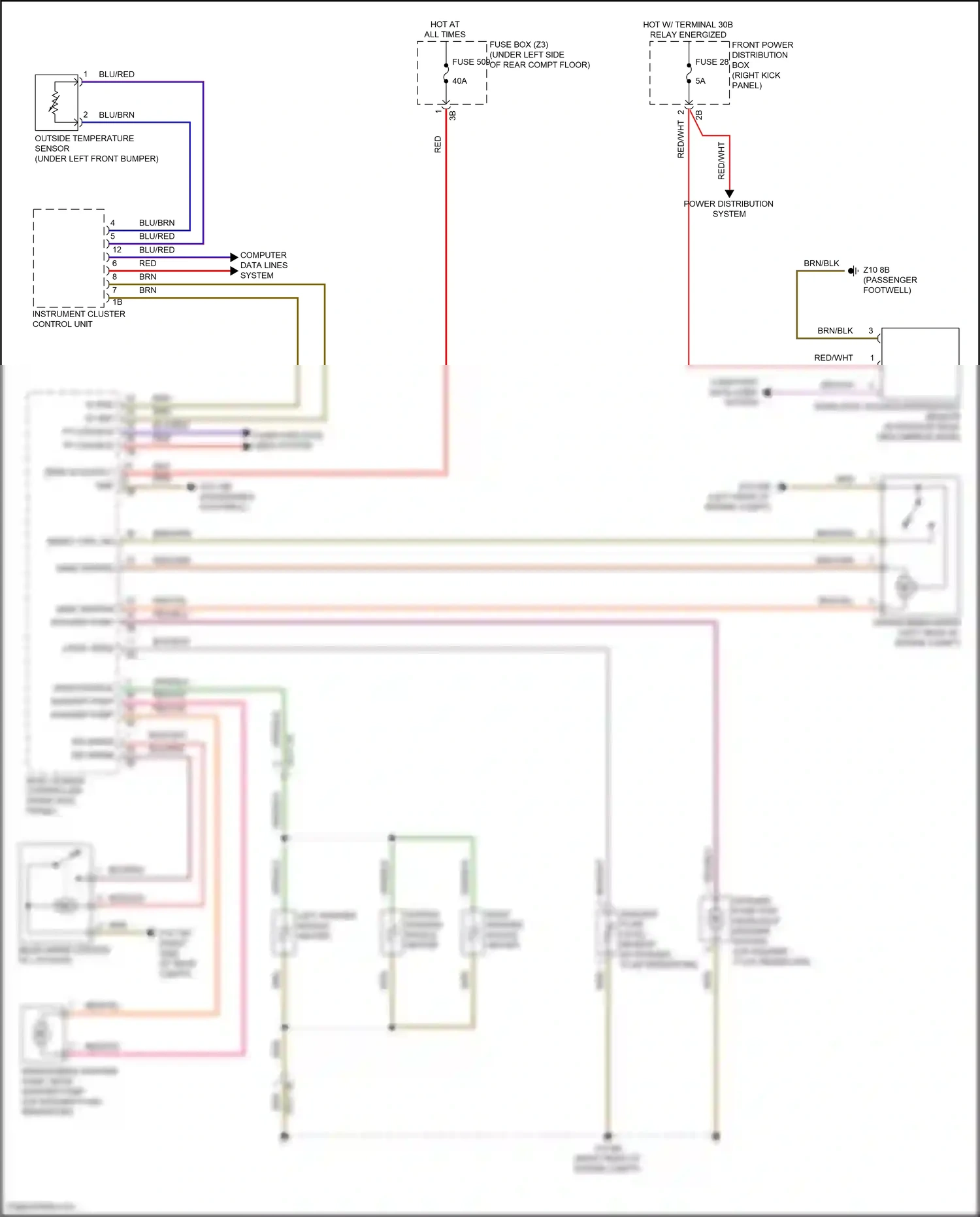 Mazda Flair Wagon III (2017-2023) computer data lines system wiring diagram  (10 of 28)