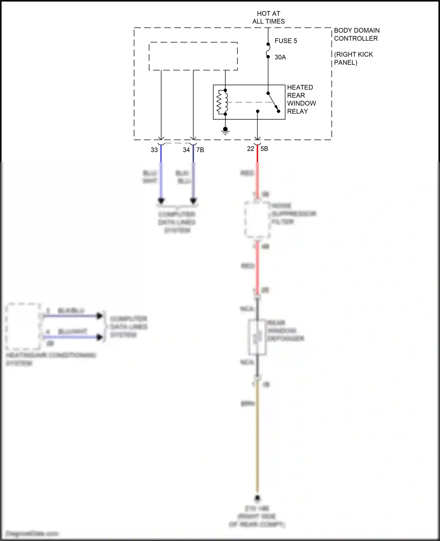 Mazda Flair Wagon III (2017-2023) computer data lines system wiring diagram  (9 of 28)