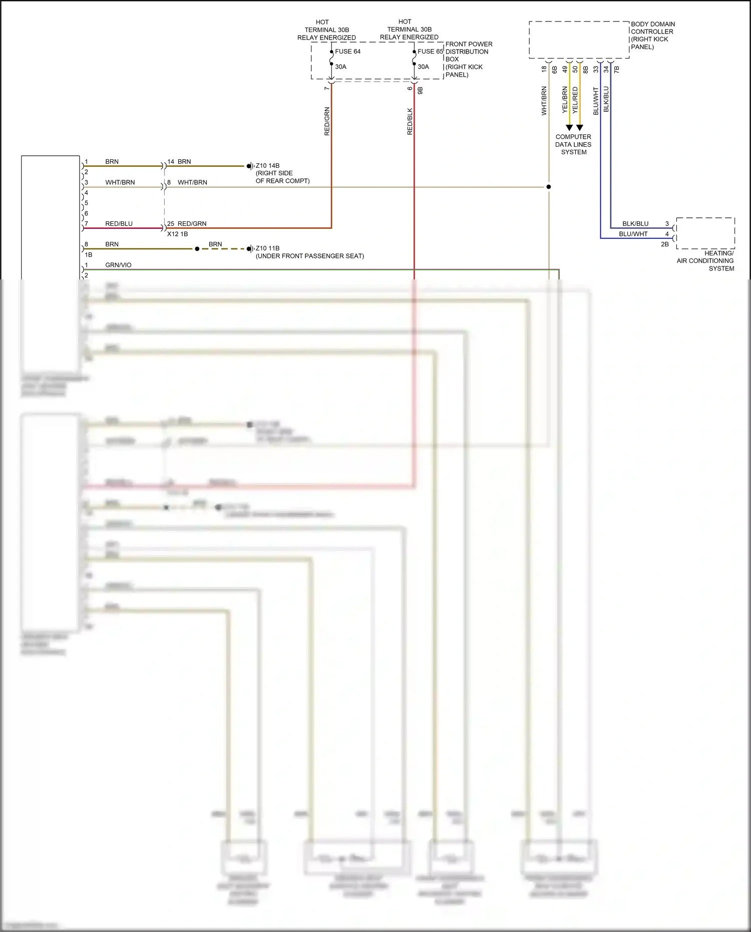 Mazda Flair Wagon III (2017-2023) computer data lines system wiring diagram  (22 of 28)