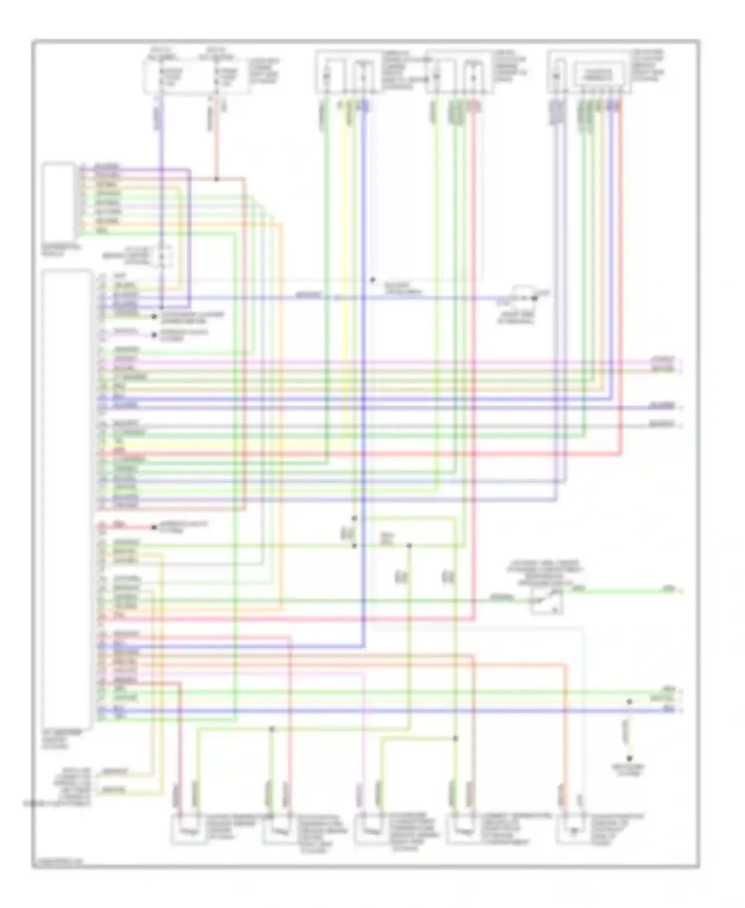 Millenia Mazda I (1994-2000): 2.3l, a/c circuit (1 of 2)