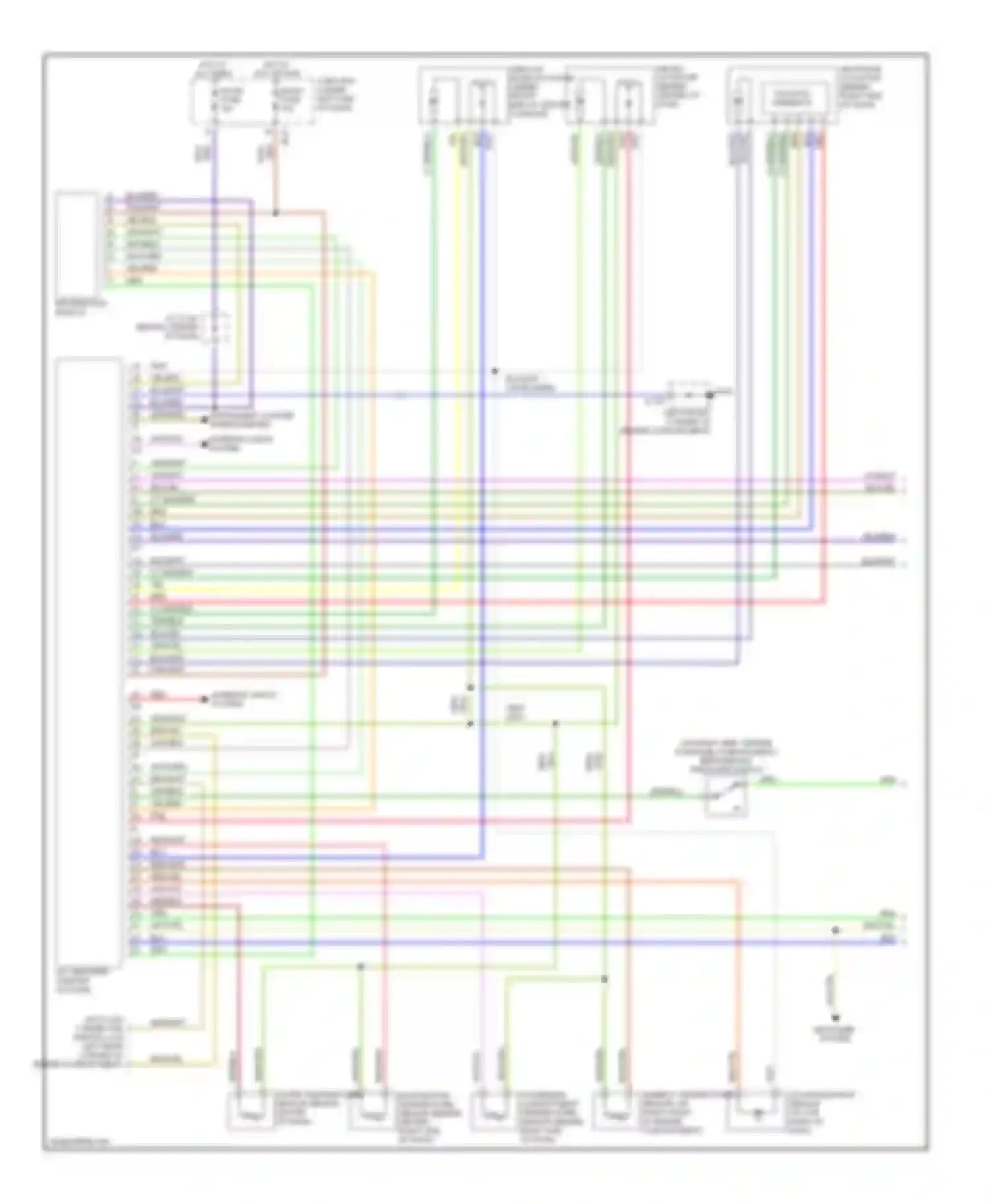 Millenia Mazda I (1994-2000): 2.5l, a/c circuit (1 of 2)