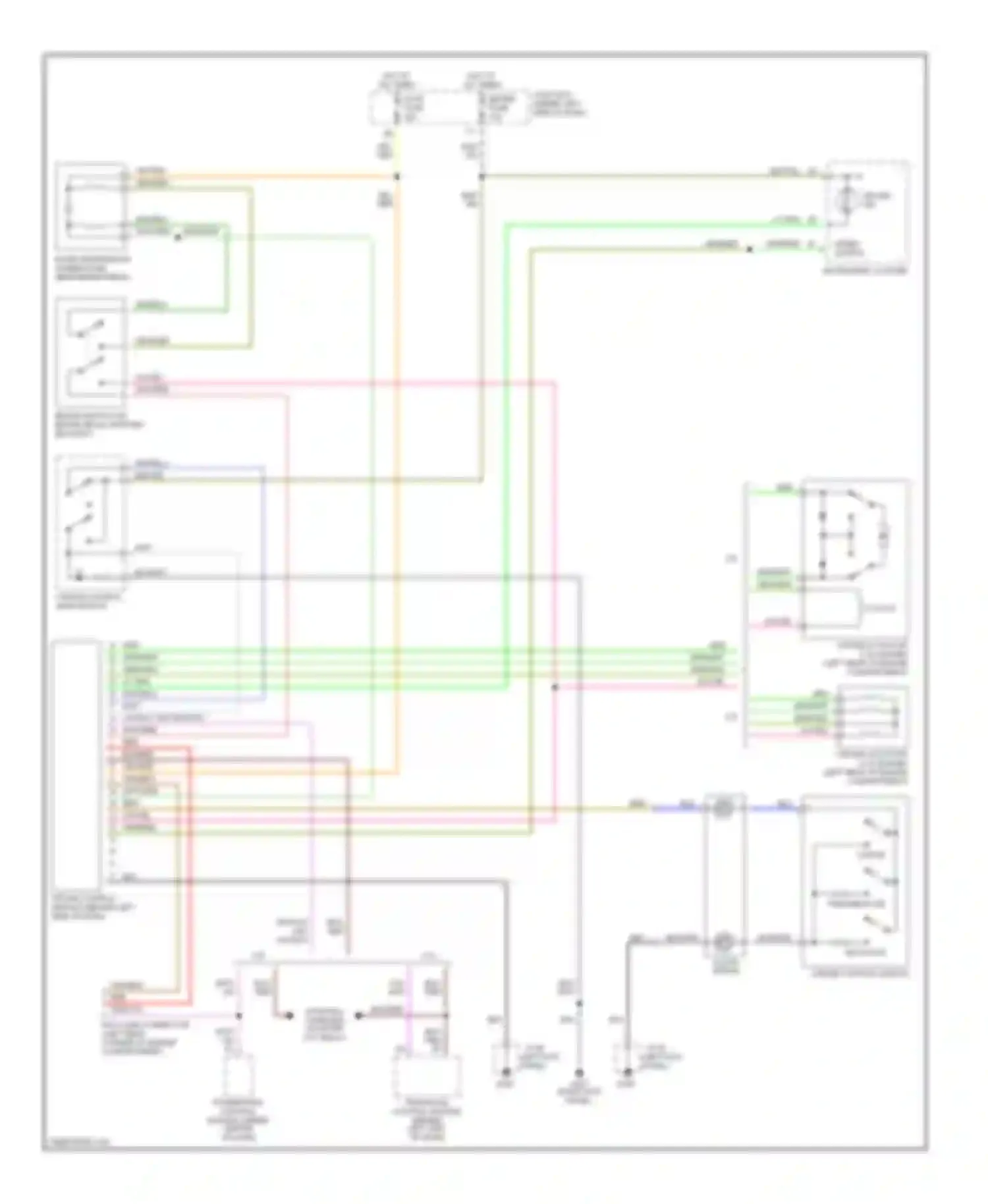 Millenia Mazda I (1994-2000): Cruise control circuit