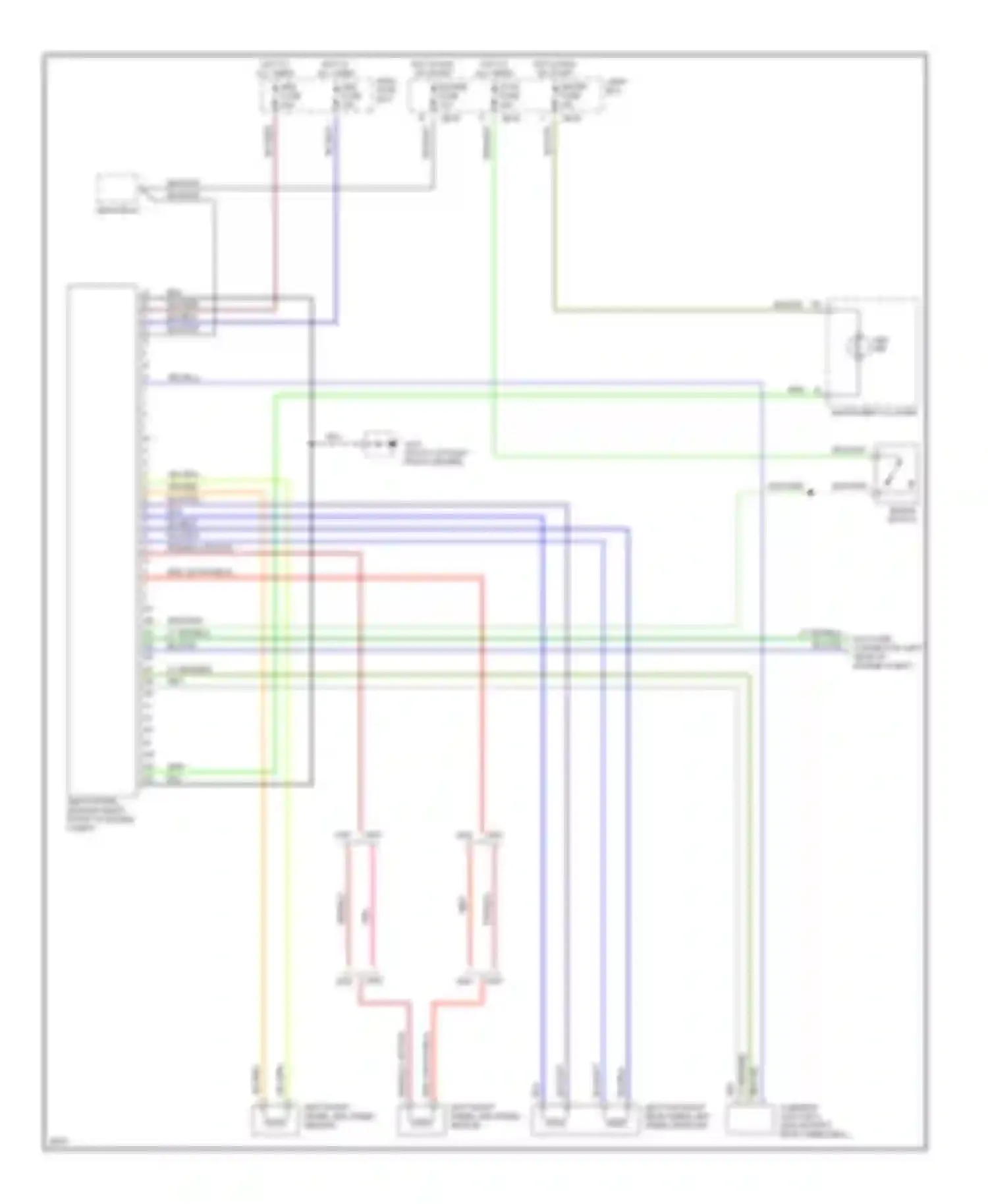 MPV Mazda I (1988-1999): Anti-lock brake circuits