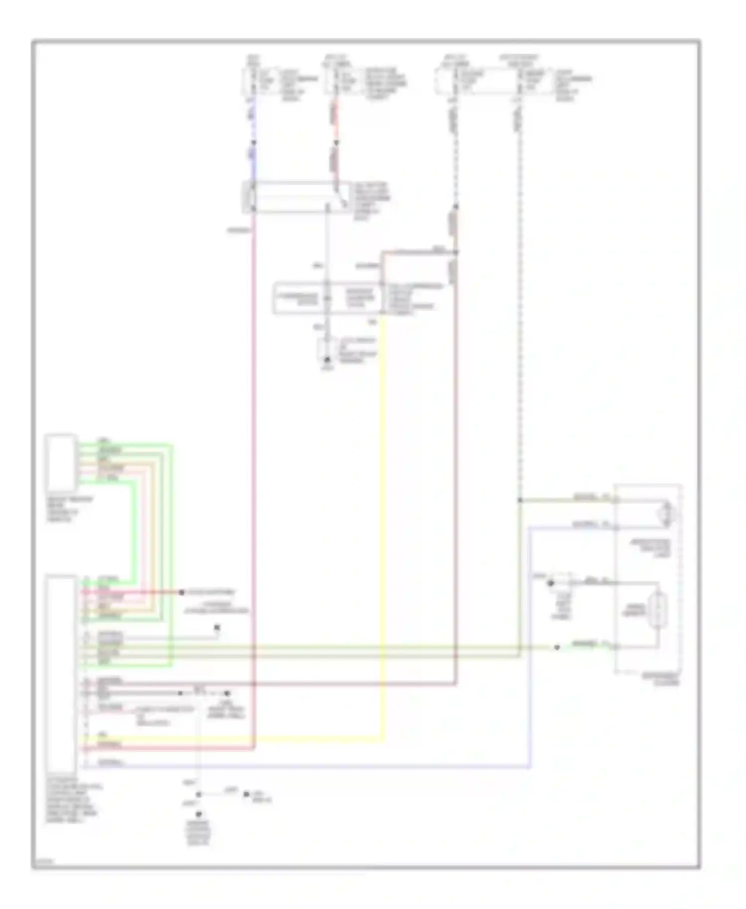 MPV Mazda I (1988-1999): Electronic suspension circuit
