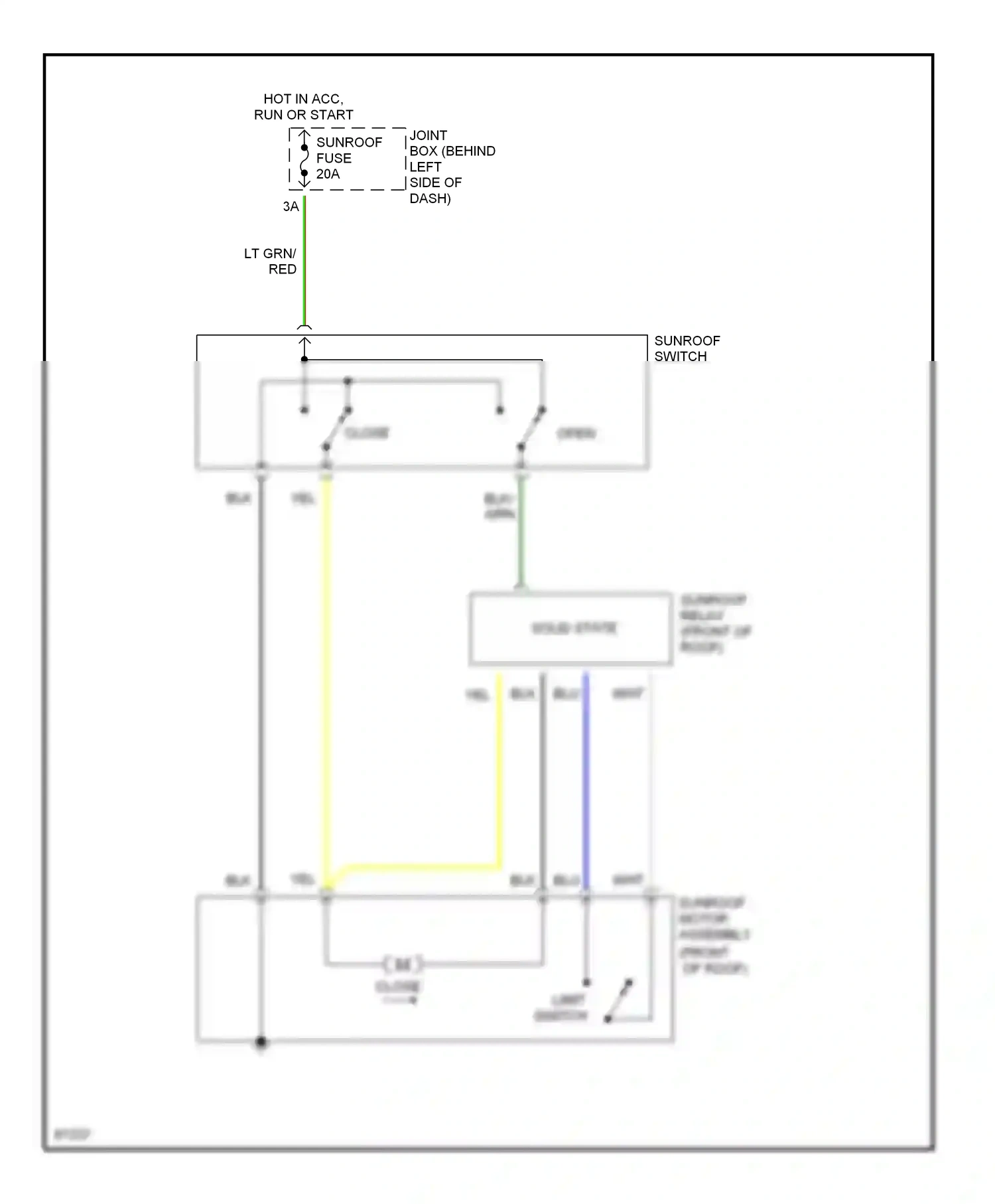 Mazda MPV I (1988-1999) solid state wiring diagram  (1 of 2)