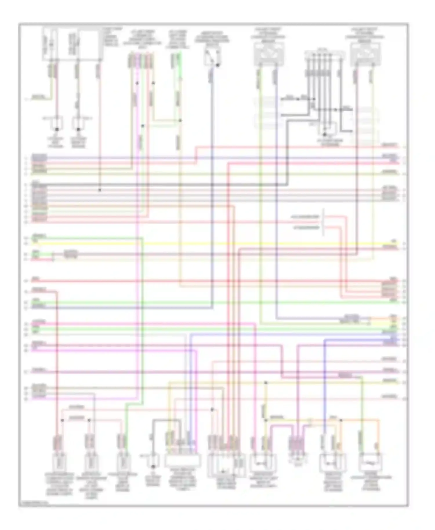 MPV Mazda II facelift (2003-2006): Wiring diagram engine performance engine performance circuit (2 of 3)