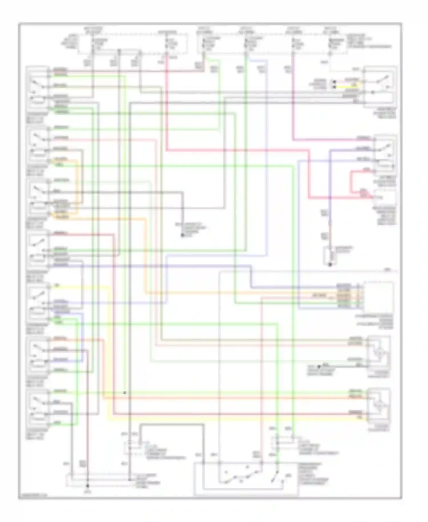 MPV Mazda II (1999-2003): Manual a/c circuit (1 of 2)
