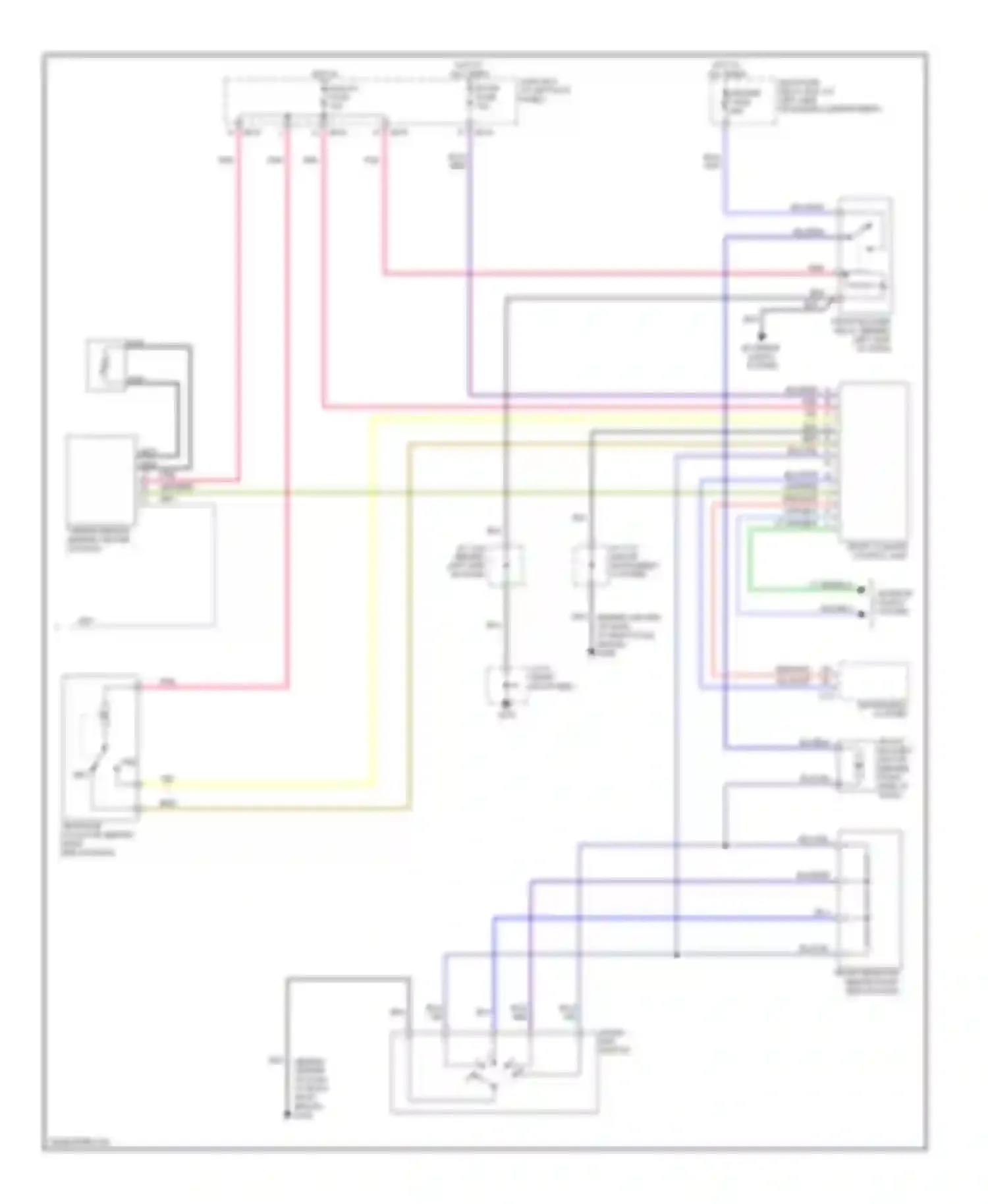 MPV Mazda II (1999-2003): Manual a/c circuit (2 of 2)