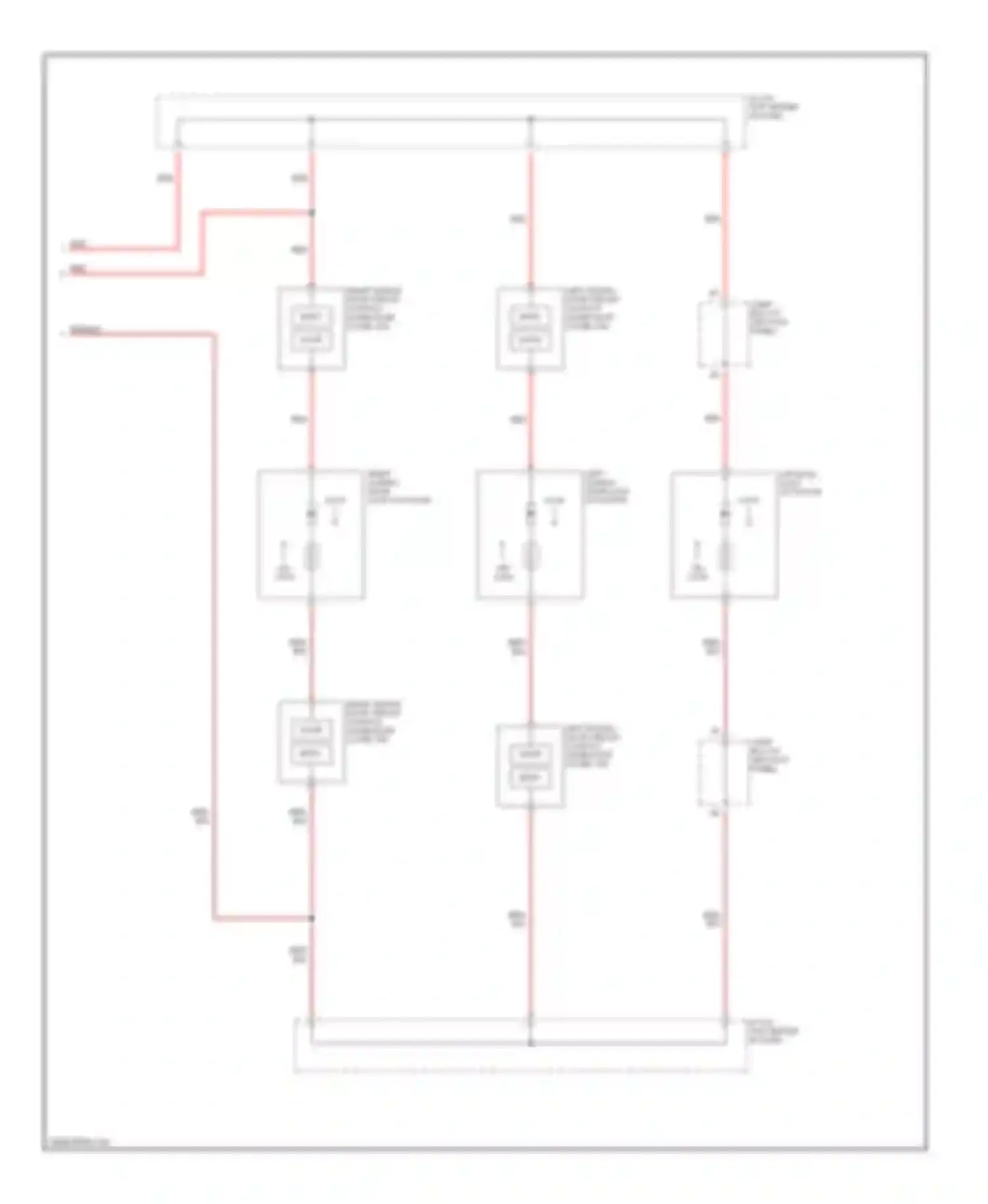 MPV Mazda II (1999-2003): Door lock & keyless entry circuit (2 of 2)