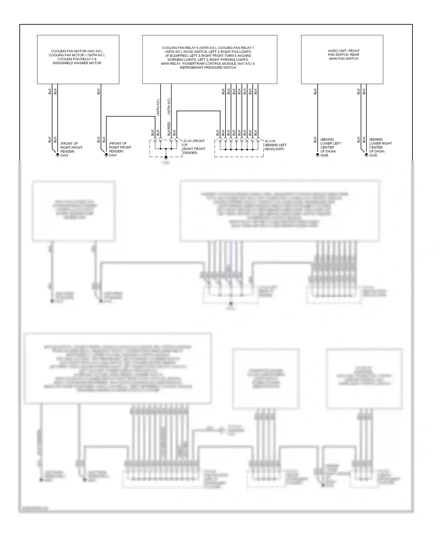Mazda MPV II (1999-2003) blk wiring diagram  (15 of 41)