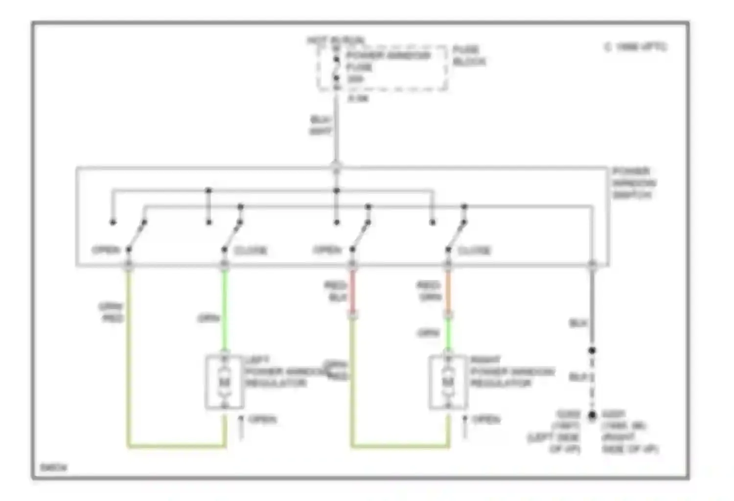 Wiring diagram 1996 vftc for Mazda MX-5 NA (1989-1998) (1 of 2)
