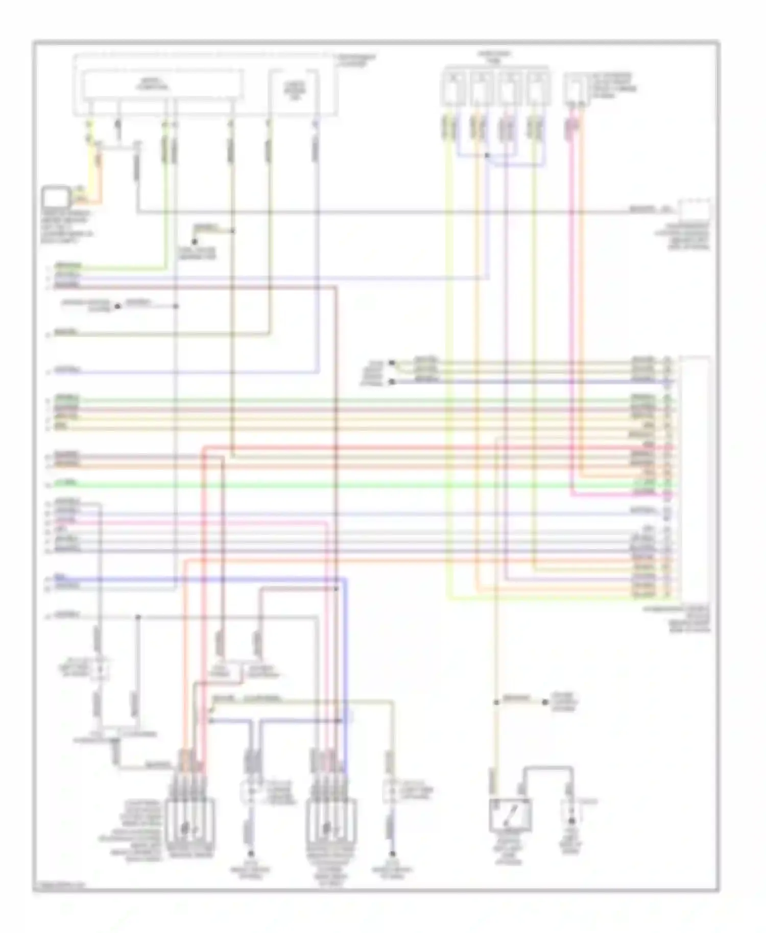 MX-5 Mazda NB (1998-2001): Wiring diagram engine performance 1.8ls (3 of 3)