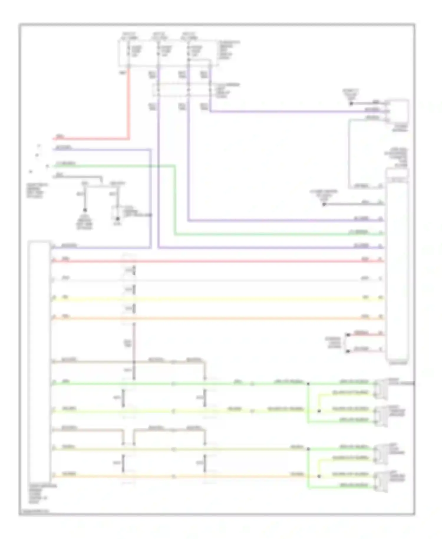MX-5 Mazda NB (1998-2001): Radio circuits, bose