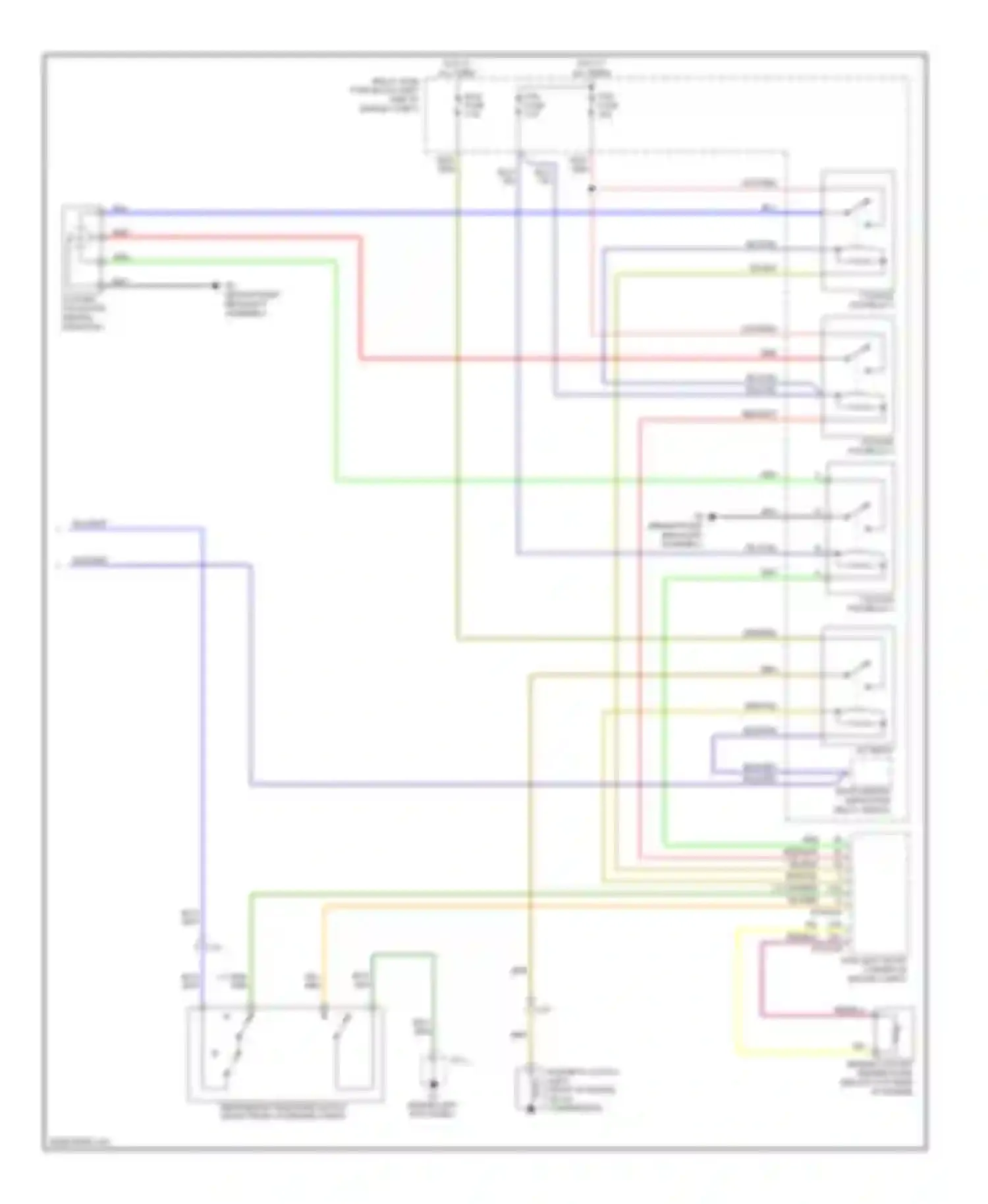 MX-5 Mazda NC facelift (2008-2015): Automatic a/c circuit (2 of 2)