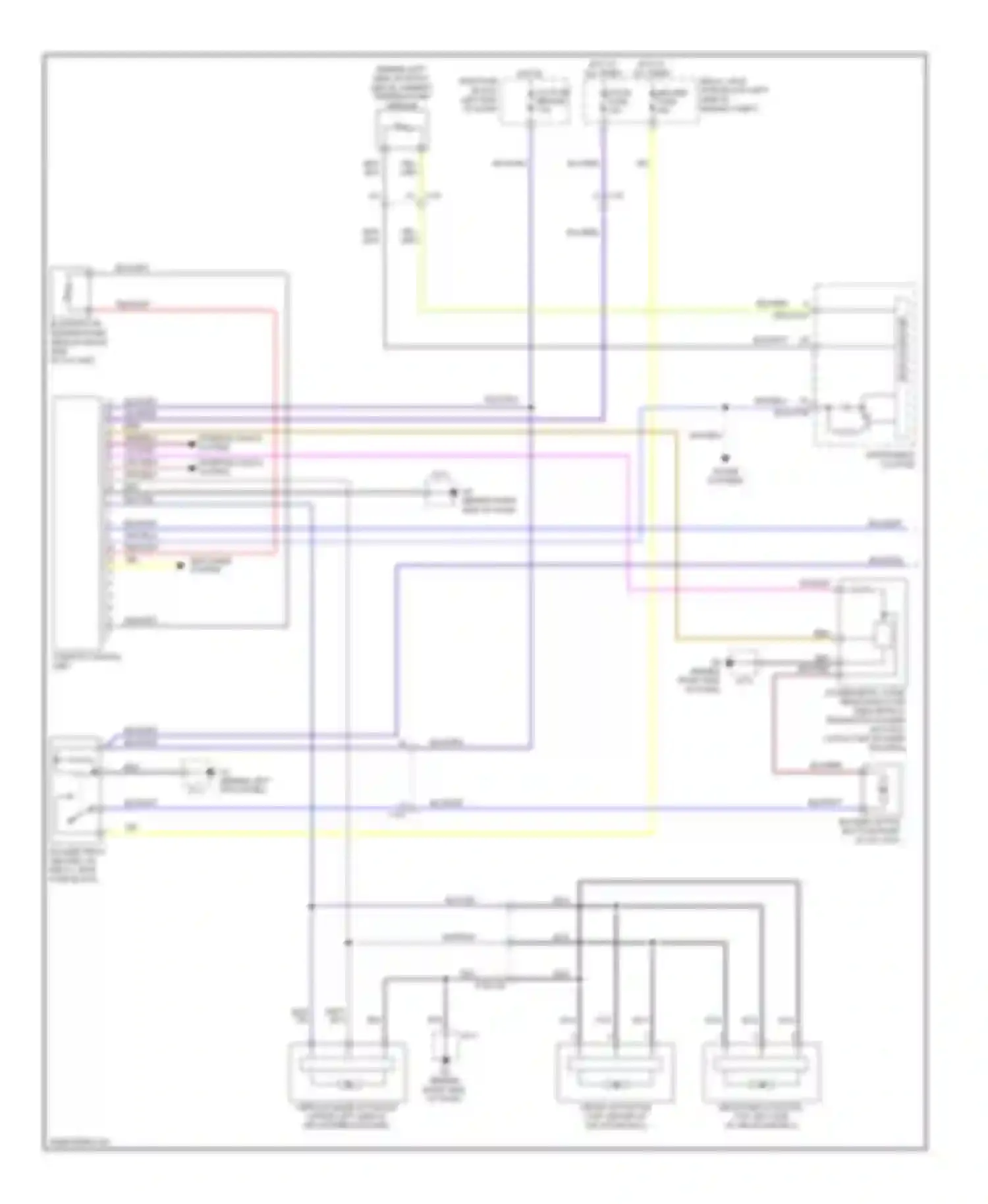 MX-5 Mazda NC facelift (2008-2015): Manual a/c circuit (1 of 2)