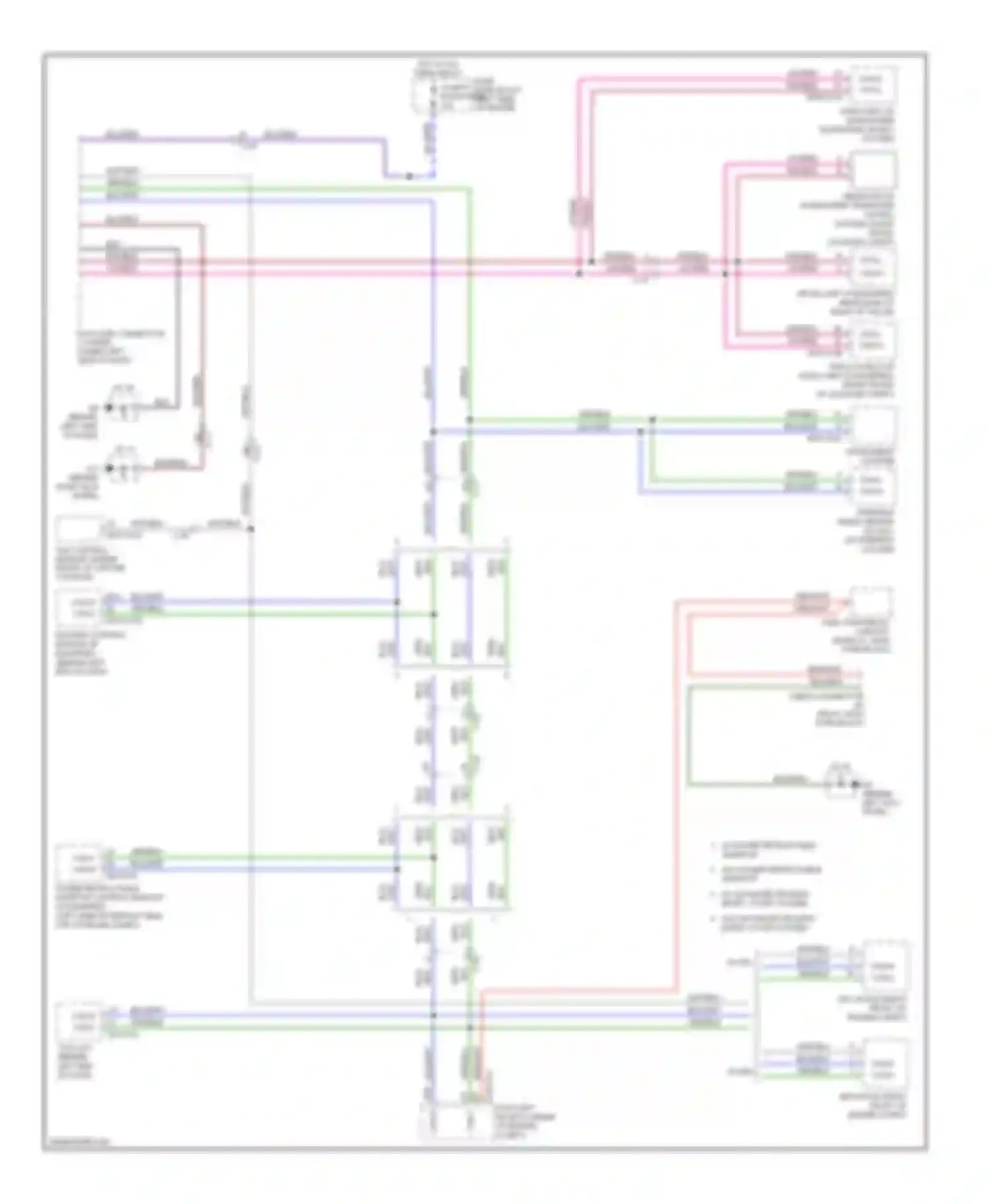 MX-5 Mazda NC facelift (2008-2015): Computer data lines circuit