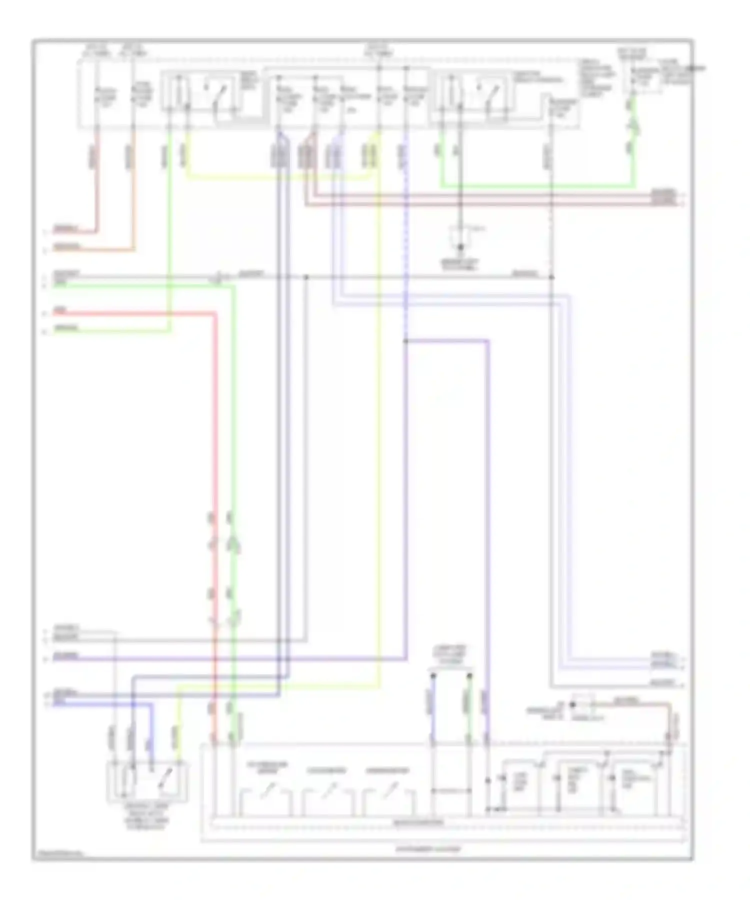 MX-5 Mazda NC facelift (2008-2015): Wiring diagram engine performance 2.0l (2 of 4)
