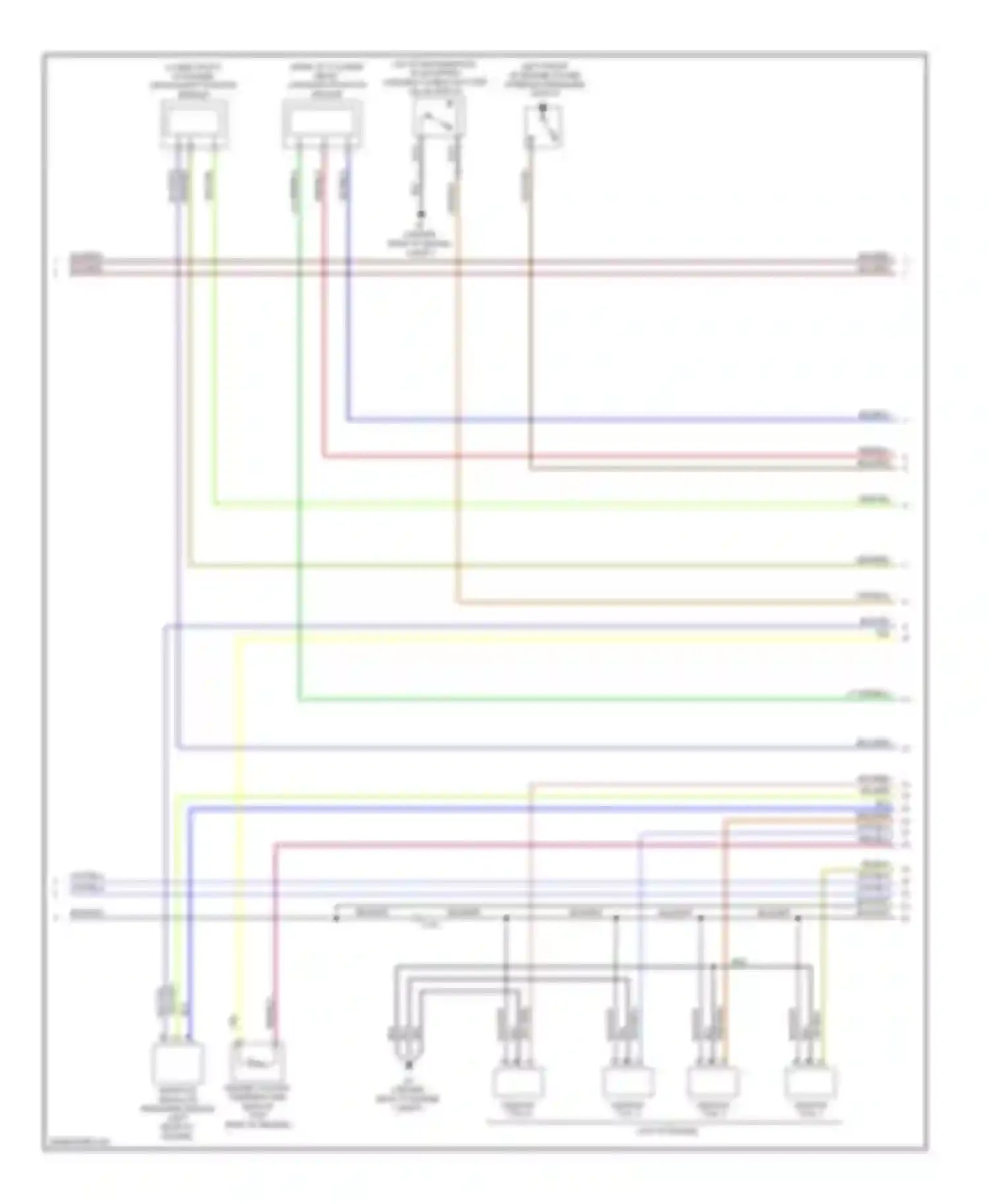 MX-5 Mazda NC facelift (2008-2015): Wiring diagram engine performance 2.0l (3 of 4)