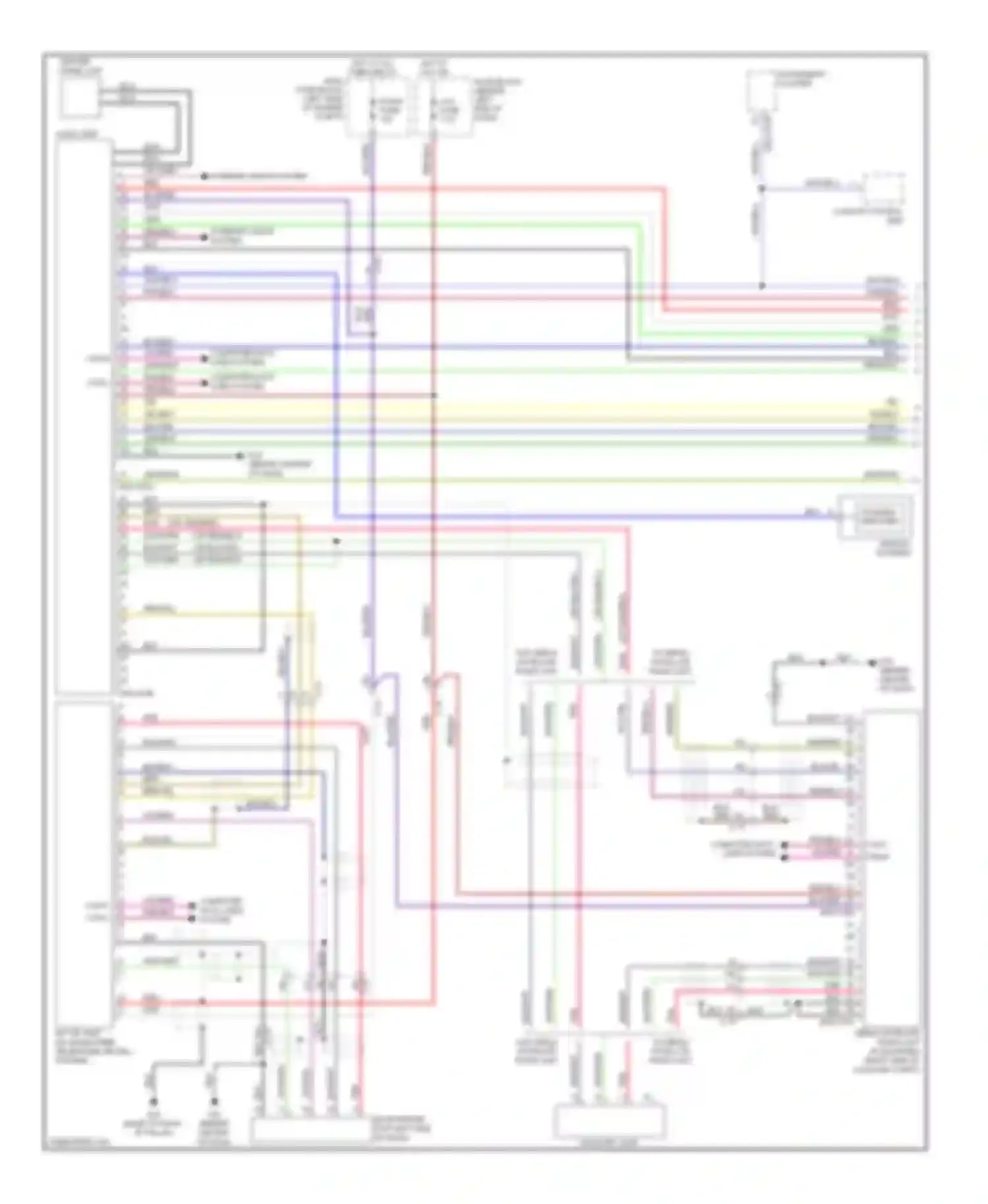MX-5 Mazda NC facelift (2008-2015): Radio circuit, with bose (1 of 2)