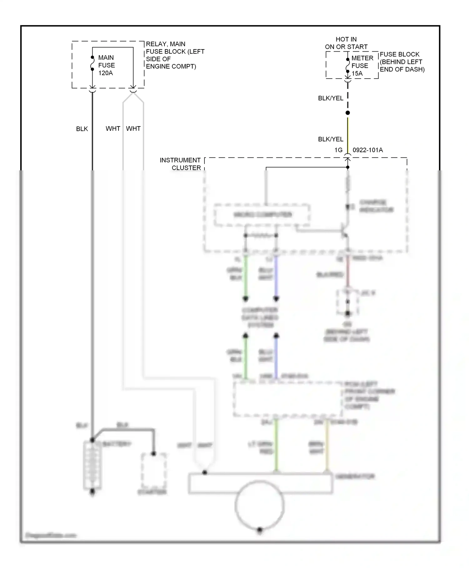 Mazda MX-5 NC facelift (2008-2015) computer data lines system wiring diagram  (11 of 15)