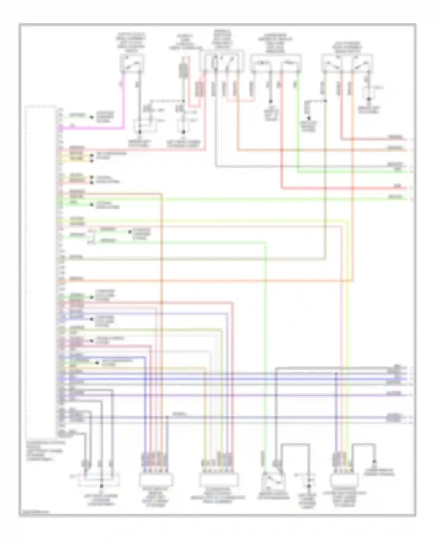 MX-5 Mazda NC (2005-2008): Wiring diagram engine performance 2.0l (1 of 4)