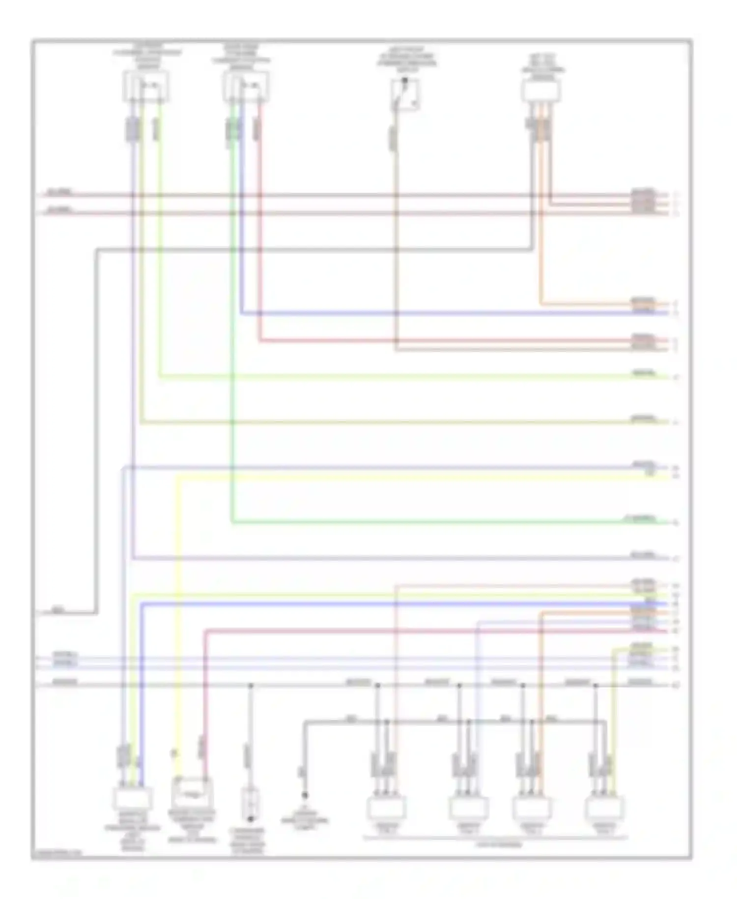 Wiring diagram blk/wht for Mazda MX-5 NC (2005-2008) (9 of 11)