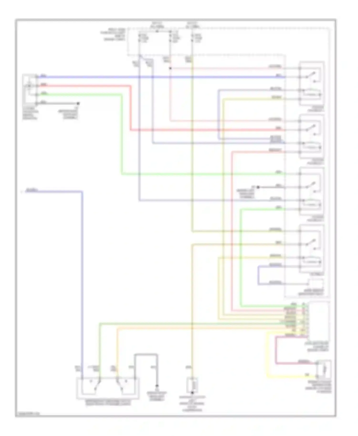 Wiring diagram brn/yel for Mazda MX-5 NC (2005-2008) (2 of 3)