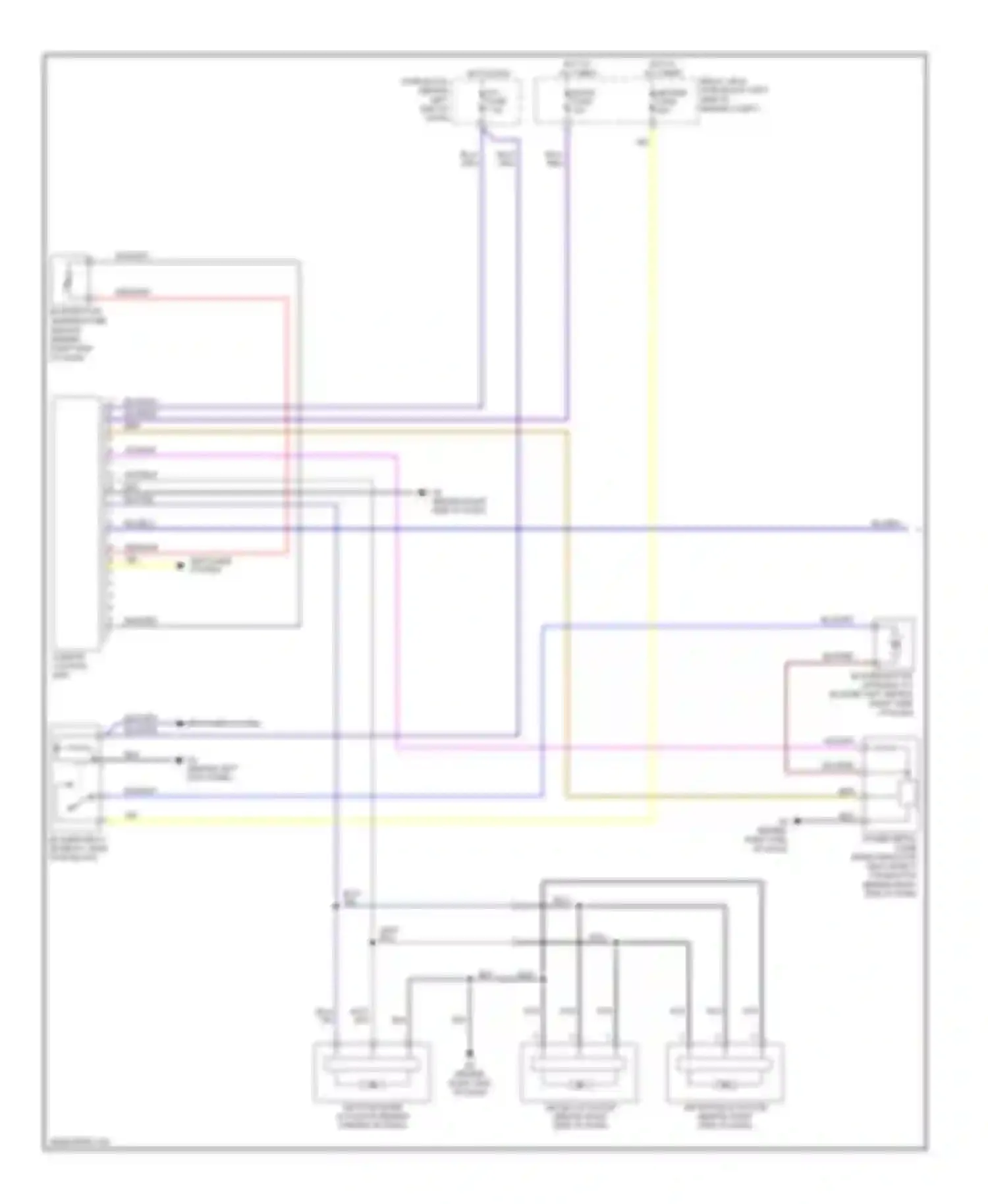 Wiring diagram heater fuse for Mazda MX-5 NC (2005-2008) (1 of 2)