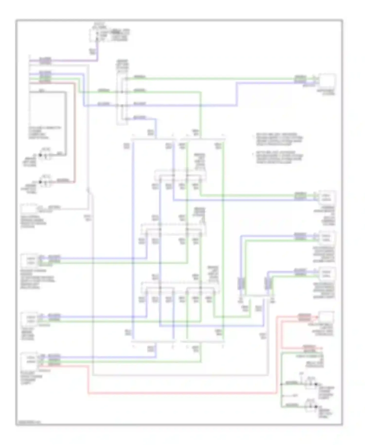 Wiring diagram j/c-09 for Mazda MX-5 NC (2005-2008) (2 of 9)