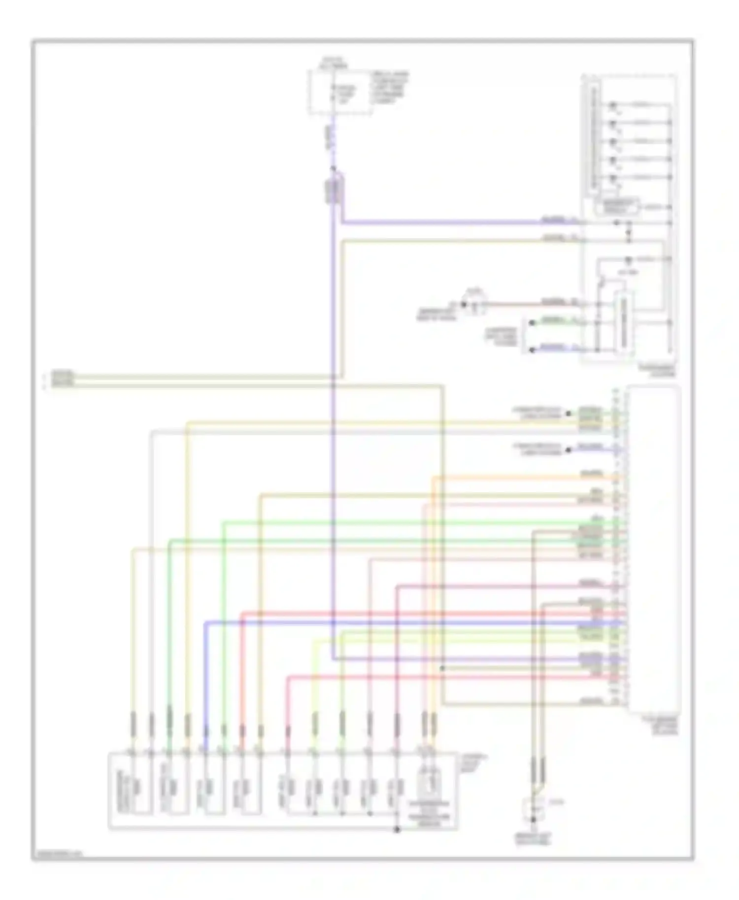 Wiring diagram lt grn/blk for Mazda MX-5 NC (2005-2008) (11 of 11)