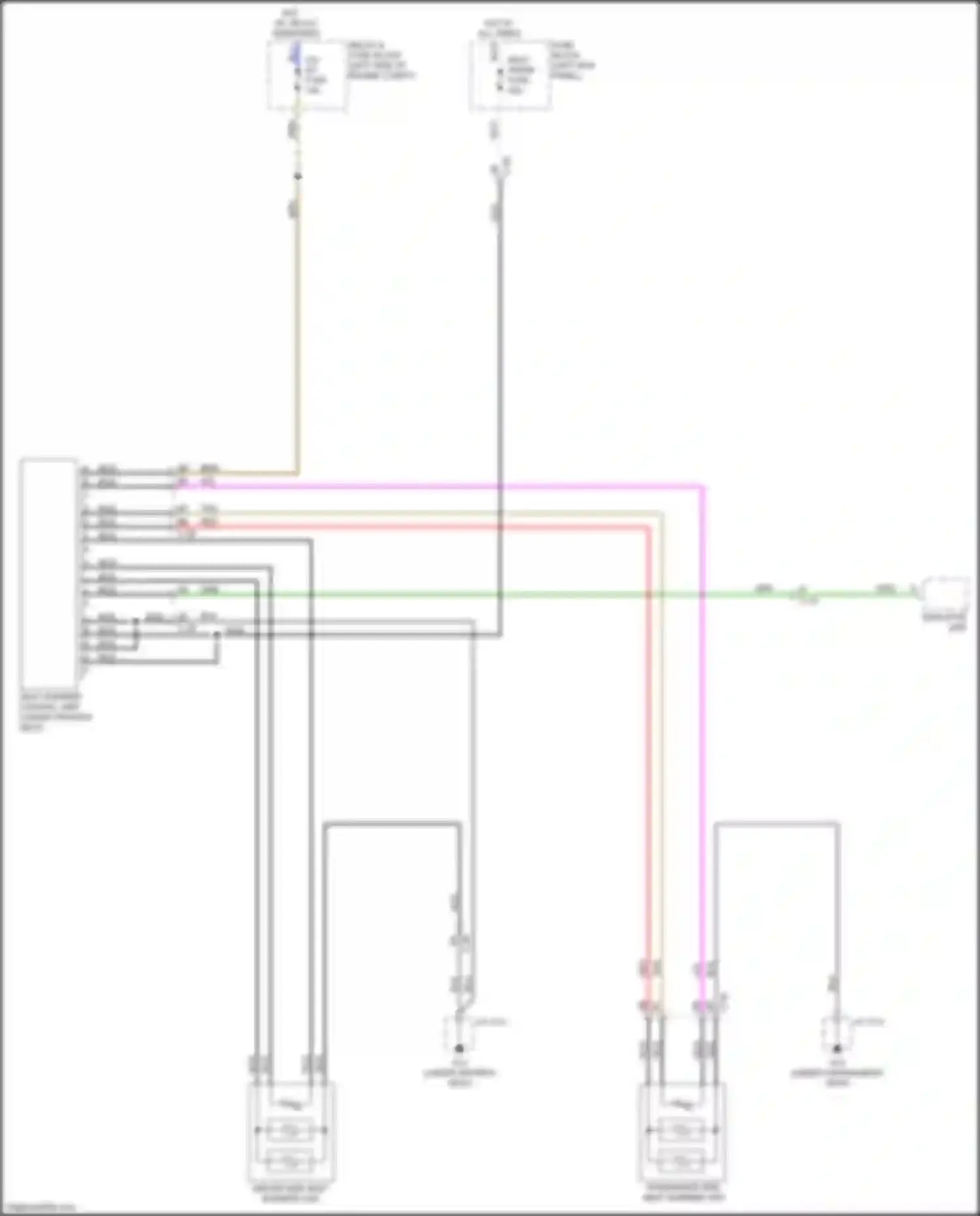Wiring diagram blk for Mazda MX-5 ND (2015-2024) (40 of 83)