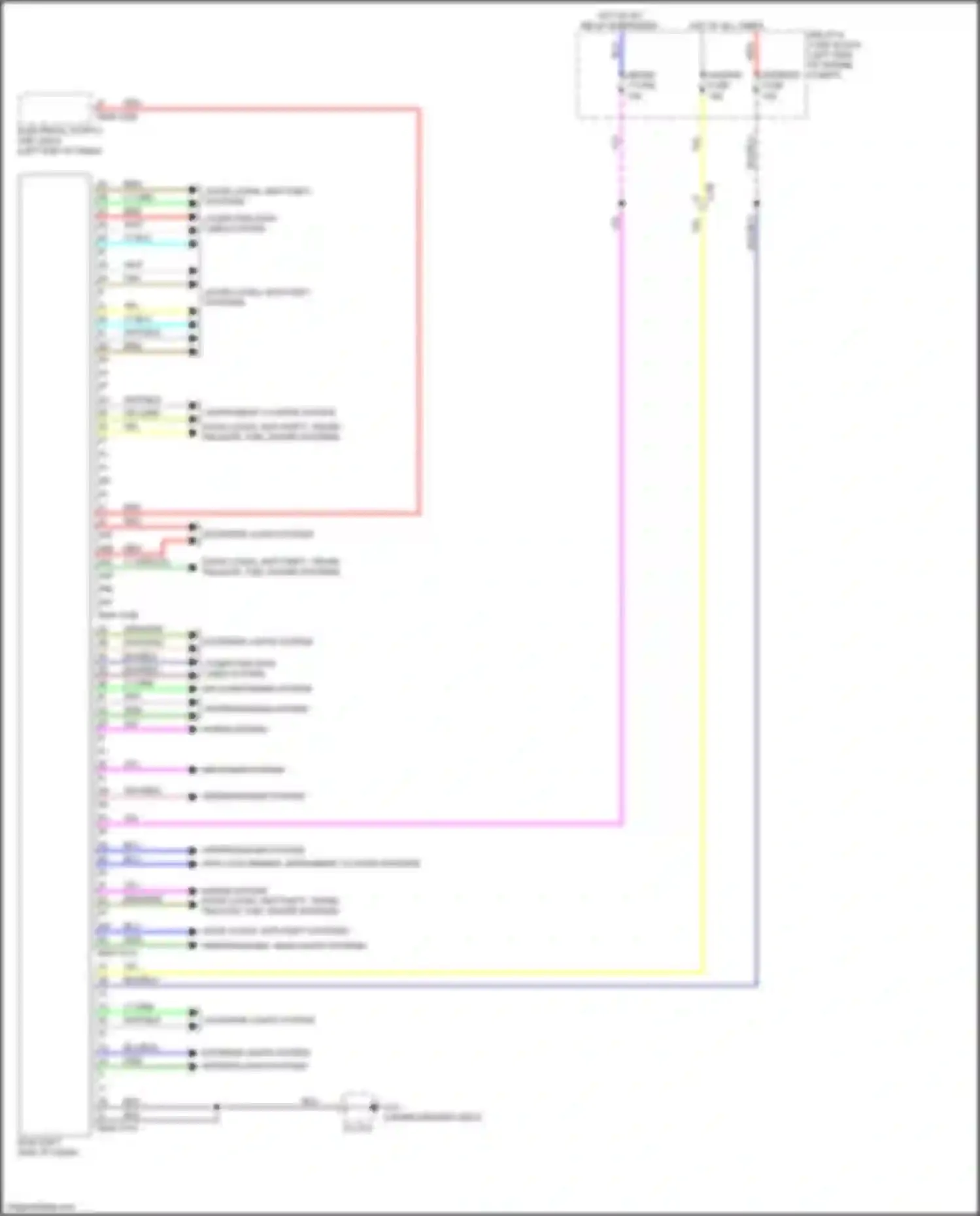 Wiring diagram blk/blu for Mazda MX-5 ND (2015-2024) (41 of 57)