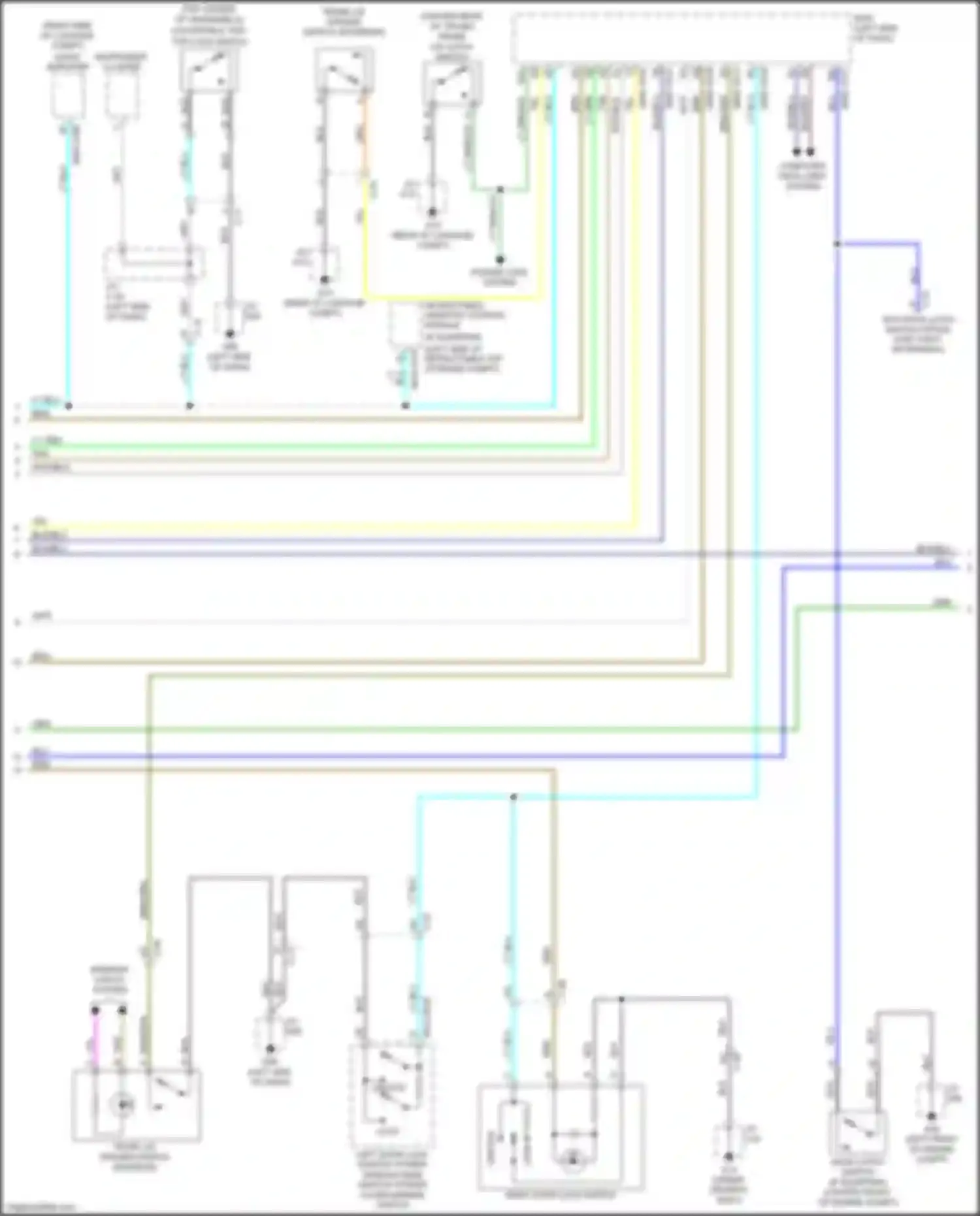 Wiring diagram blk/red for Mazda MX-5 ND (2015-2024) (1 of 22)