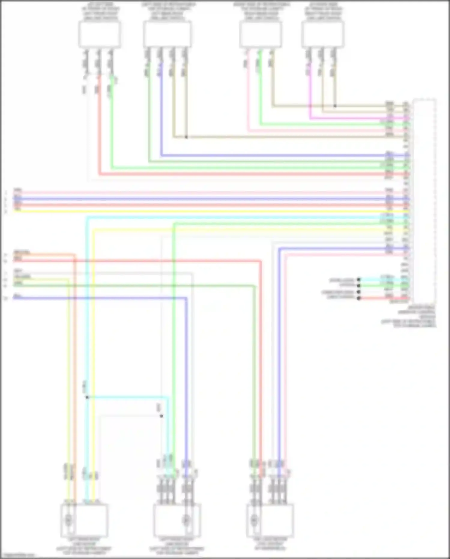 Wiring diagram blu for Mazda MX-5 ND (2015-2024) (72 of 74)