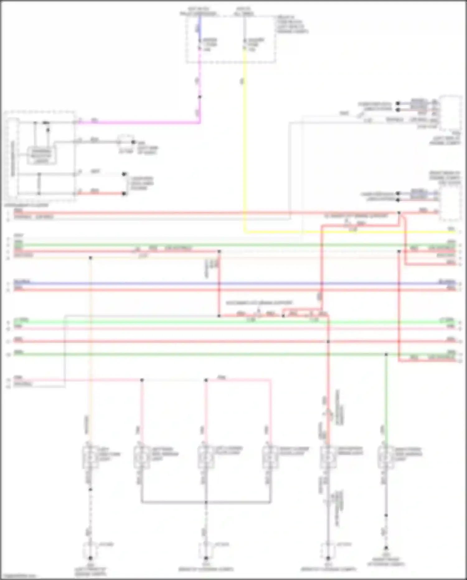 Wiring diagram blu for Mazda MX-5 ND (2015-2024) (13 of 74)